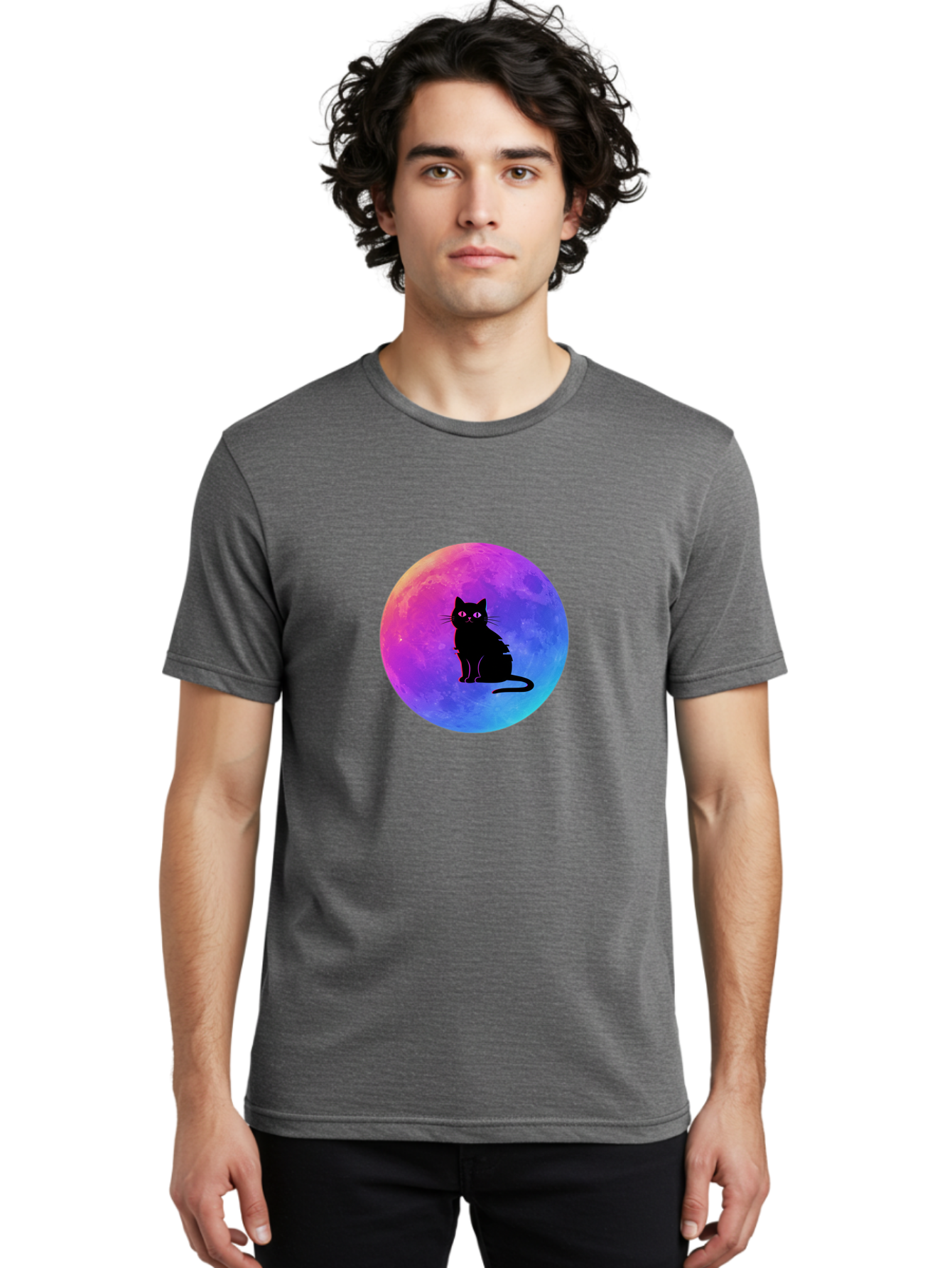 Cat-On-The-Moon Men'S Graphic Tee, 100% Cotton, Comfortable Casual Summer Wear, Machine Washable, Vintage Camera, Old Camera, Antique Camera, Black Camera, Classic Photography, Photography Equipment, Nostalgic Device, Film Camera, Camera Art Bai639 24