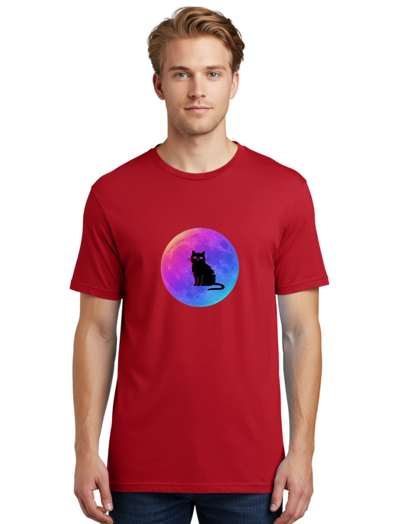 Cat-On-The-Moon Men'S Graphic Tee, 100% Cotton, Comfortable Casual Summer Wear, Machine Washable, Vintage Camera, Old Camera, Antique Camera, Black Camera, Classic Photography, Photography Equipment, Nostalgic Device, Film Camera, Camera Art Bai639 21
