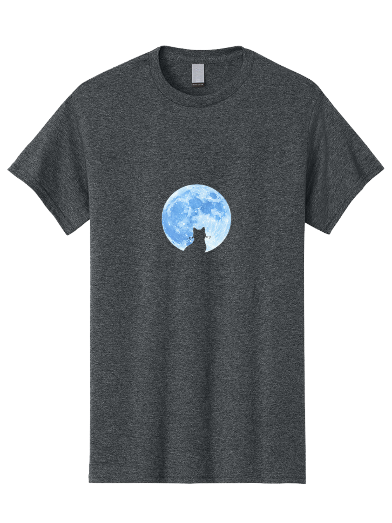 Cat-Silhouette-Moon-2 Men'S Graphic Tee, 100% Cotton, Comfortable Casual Summer Wear, Machine Washable, Vintage Camera, Old Camera, Antique Camera, Black Camera, Classic Photography, Photography Equipment, Nostalgic Device, Film Camera, Bai642 9