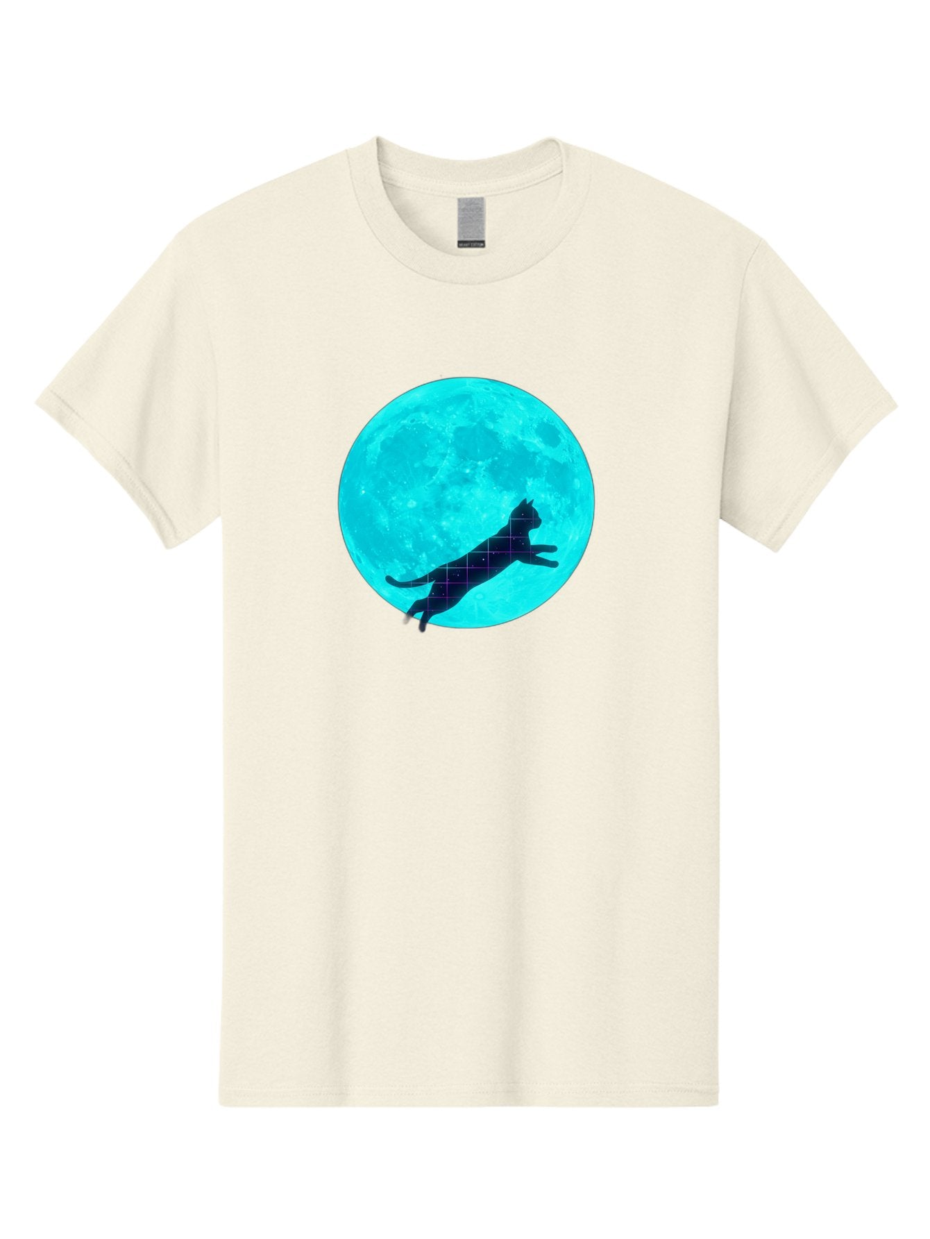 Cat-Silhouette-On-Moon Men'S Graphic Tee, 100% Cotton, Comfortable Casual Summer Wear, Machine Washable, Vintage Camera, Old Camera, Antique Camera, Black Camera, Classic Photography, Photography Equipment, Nostalgic Device, Film Camera, Bai644 15