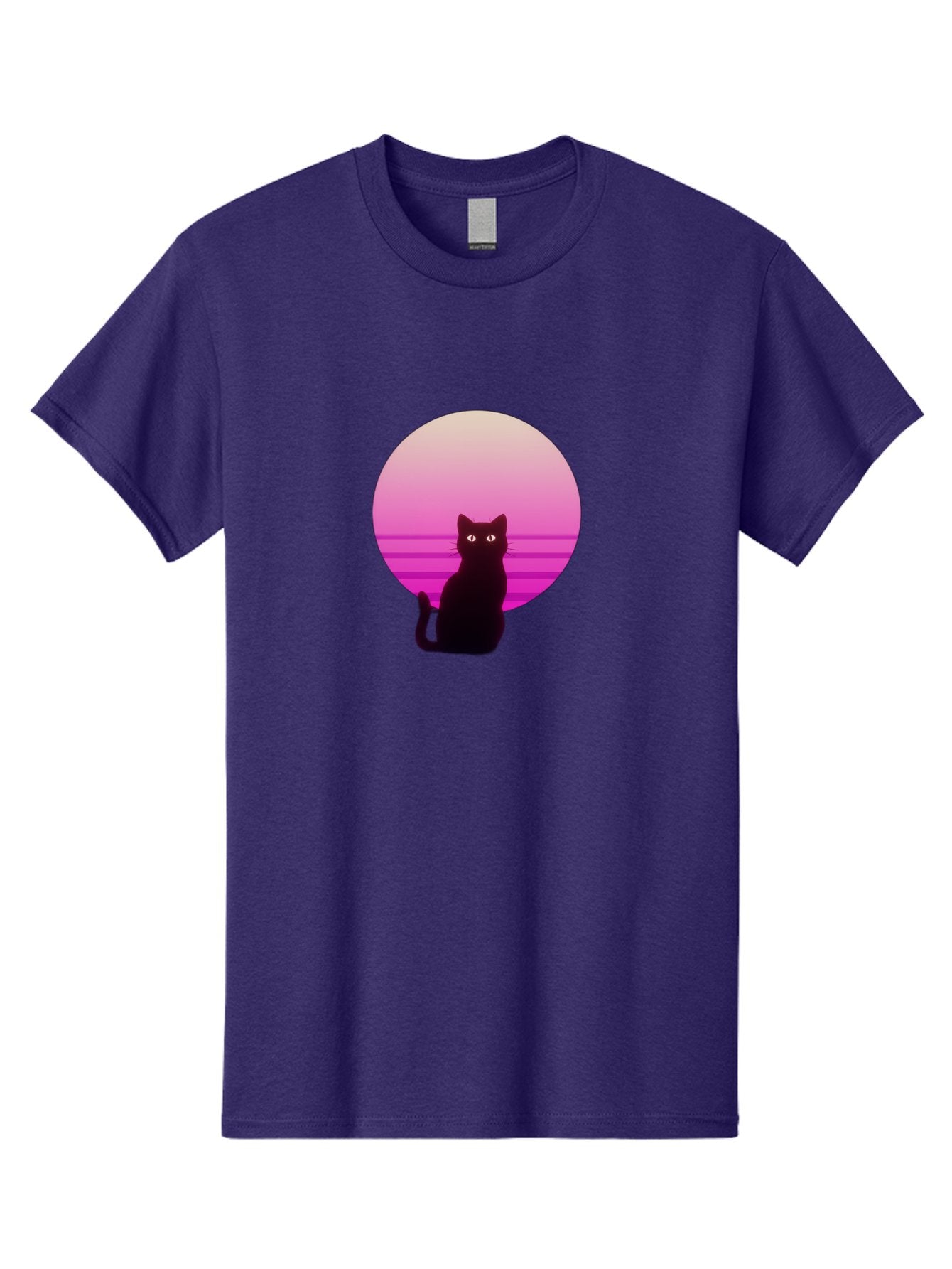 Cat-Silhouette Men'S Graphic Tee, 100% Cotton, Comfortable Casual Summer Wear, Machine Washable, Vintage Camera, Old Camera, Antique Camera, Black Camera, Classic Photography, Photography Equipment, Nostalgic Device, Film Camera, Camera Art Bai645 9