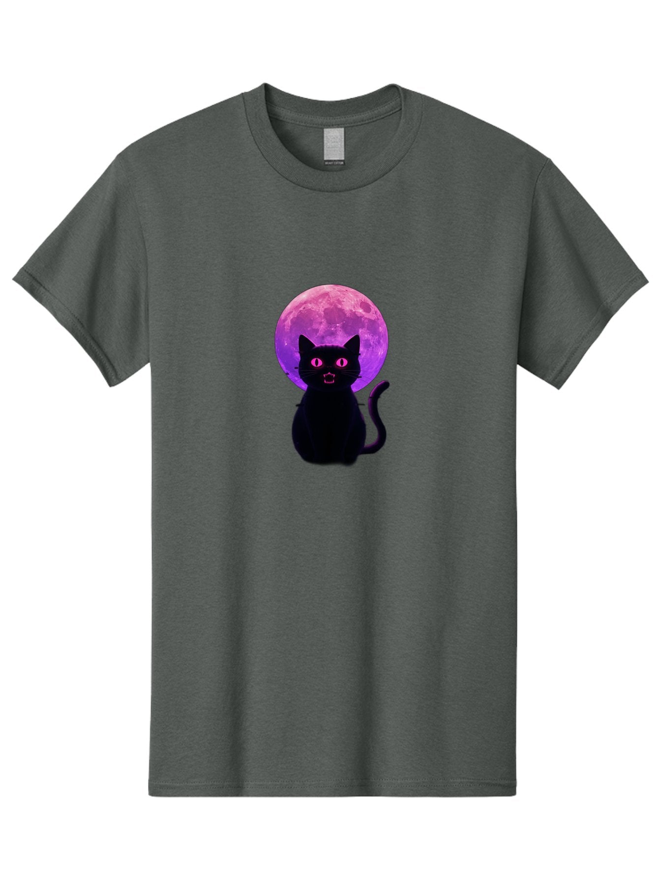 Cat-Under-Purple-Moon Men'S Graphic Tee, 100% Cotton, Comfortable Casual Summer Wear, Machine Washable, Vintage Camera, Old Camera, Antique Camera, Black Camera, Classic Photography, Photography Equipment, Nostalgic Device, Film Camera, Bai647 4