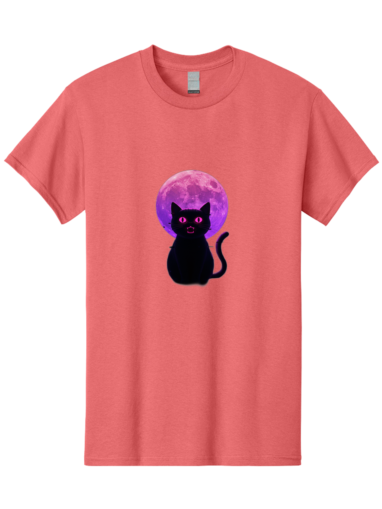 Cat-Under-Purple-Moon Men'S Graphic Tee, 100% Cotton, Comfortable Casual Summer Wear, Machine Washable, Vintage Camera, Old Camera, Antique Camera, Black Camera, Classic Photography, Photography Equipment, Nostalgic Device, Film Camera, Bai647