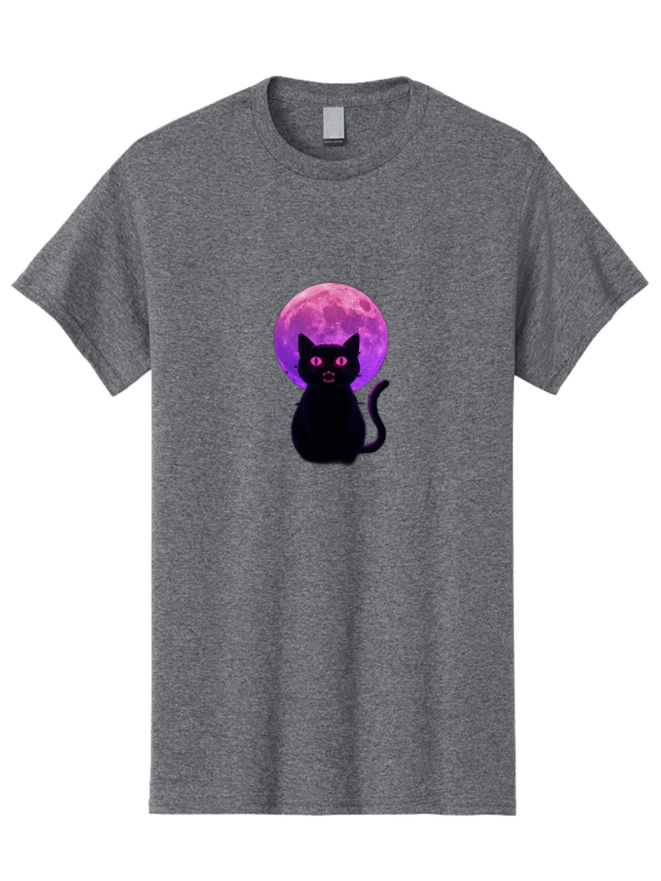 Cat-Under-Purple-Moon Men'S Graphic Tee, 100% Cotton, Comfortable Casual Summer Wear, Machine Washable, Vintage Camera, Old Camera, Antique Camera, Black Camera, Classic Photography, Photography Equipment, Nostalgic Device, Film Camera, Bai647 9