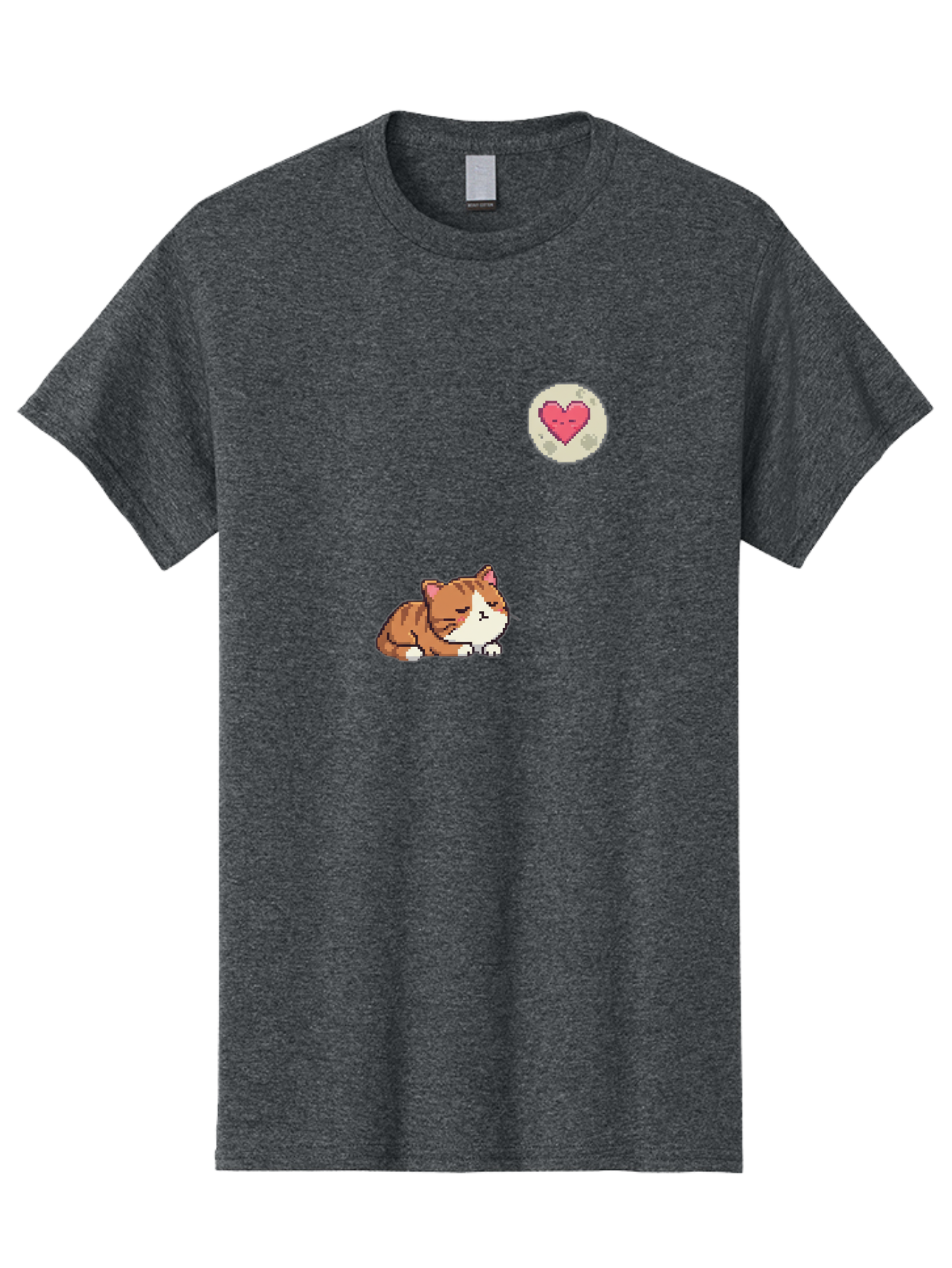 Cat-With-Heart Men'S Graphic Tee, 100% Cotton, Comfortable Casual Summer Wear, Machine Washable, Vintage Camera, Old Camera, Antique Camera, Black Camera, Classic Photography, Photography Equipment, Nostalgic Device, Film Camera, Camera Art Bai648