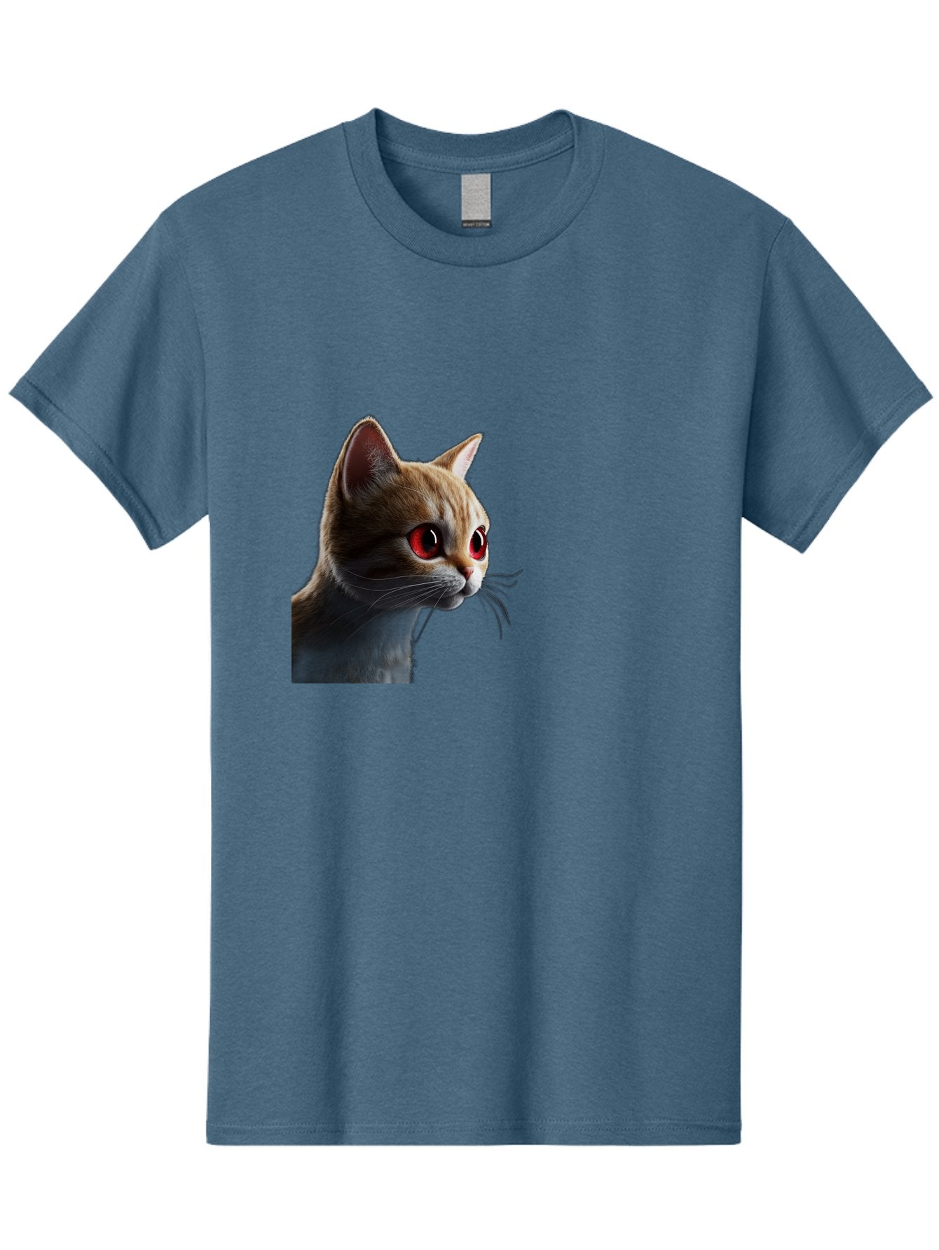 Cat-With-Red-Eyes Men'S Graphic Tee, 100% Cotton, Comfortable Casual Summer Wear, Machine Washable, Vintage Camera, Old Camera, Antique Camera, Black Camera, Classic Photography, Photography Equipment, Nostalgic Device, Film Camera, Camera Art Bai649 13