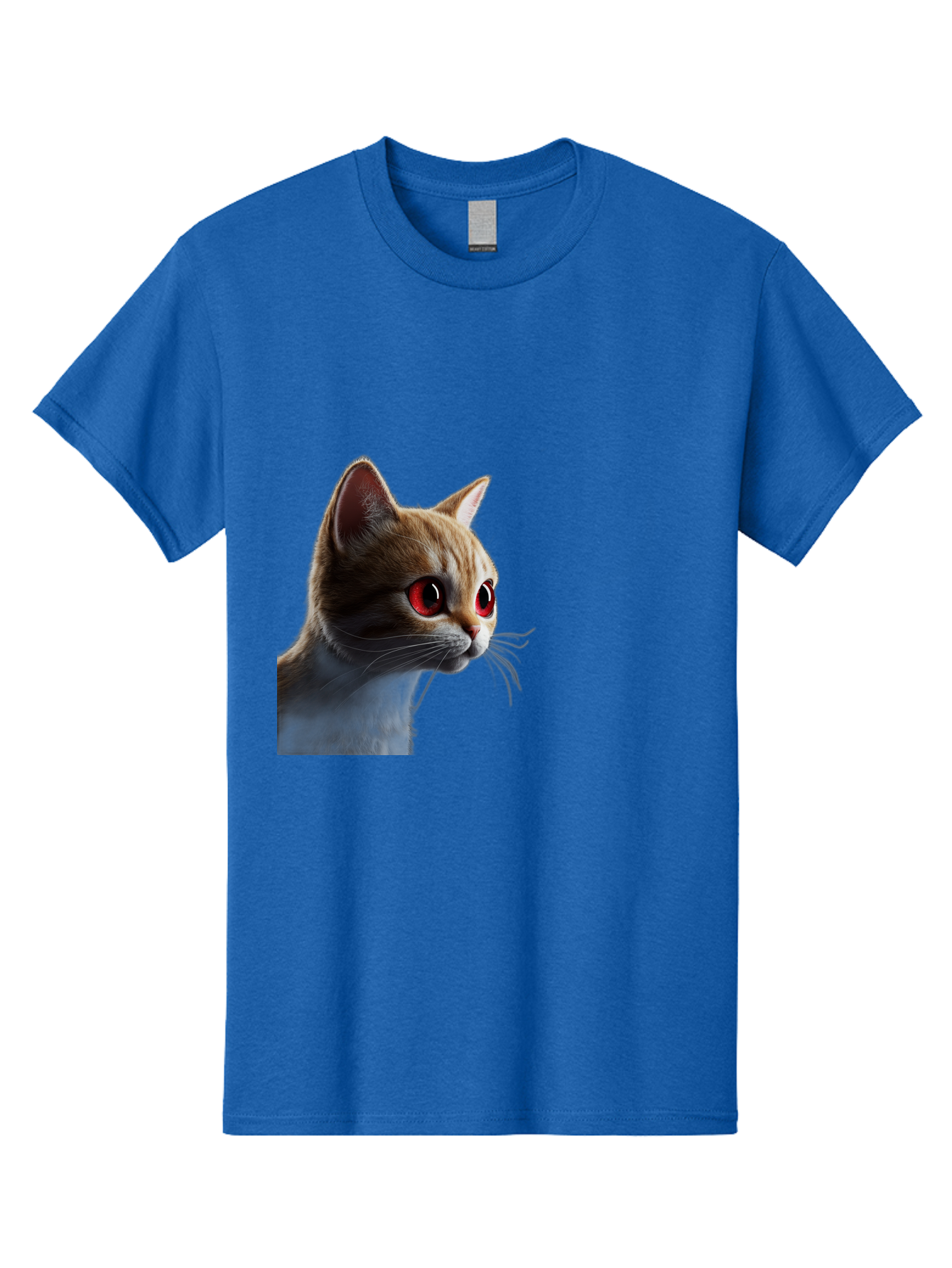 Cat-With-Red-Eyes Men'S Graphic Tee, 100% Cotton, Comfortable Casual Summer Wear, Machine Washable, Vintage Camera, Old Camera, Antique Camera, Black Camera, Classic Photography, Photography Equipment, Nostalgic Device, Film Camera, Camera Art Bai649