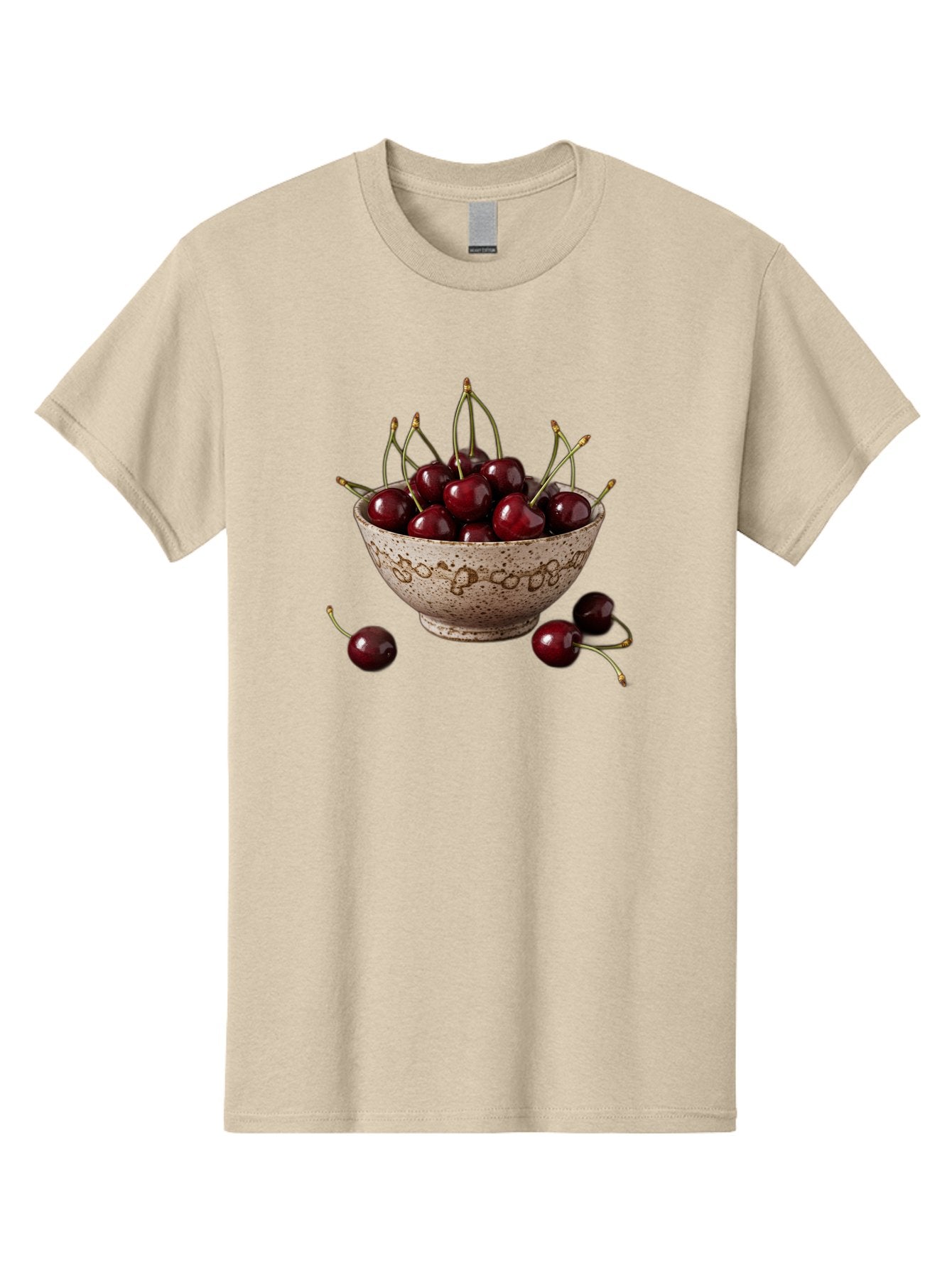 Ceramic-Bowl-Of-Cherries Men'S Graphic Tee, 100% Cotton, Comfortable Casual Summer Wear, Machine Washable, Vintage Camera, Old Camera, Antique Camera, Black Camera, Classic Photography, Photography Equipment, Nostalgic Device, Film Camera, Bai651 13