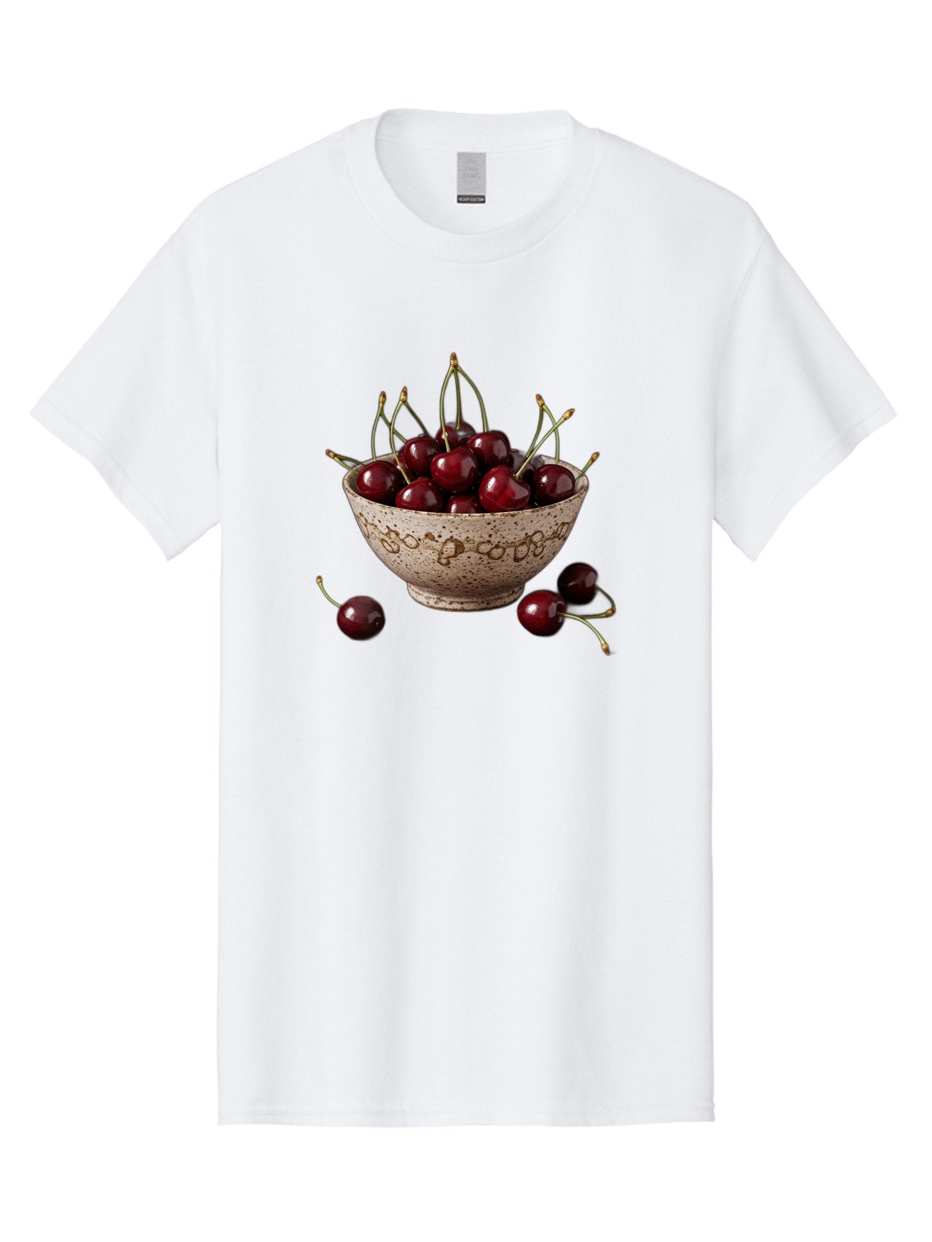 Ceramic-Bowl-Of-Cherries Men'S Graphic Tee, 100% Cotton, Comfortable Casual Summer Wear, Machine Washable, Vintage Camera, Old Camera, Antique Camera, Black Camera, Classic Photography, Photography Equipment, Nostalgic Device, Film Camera, Bai651 11