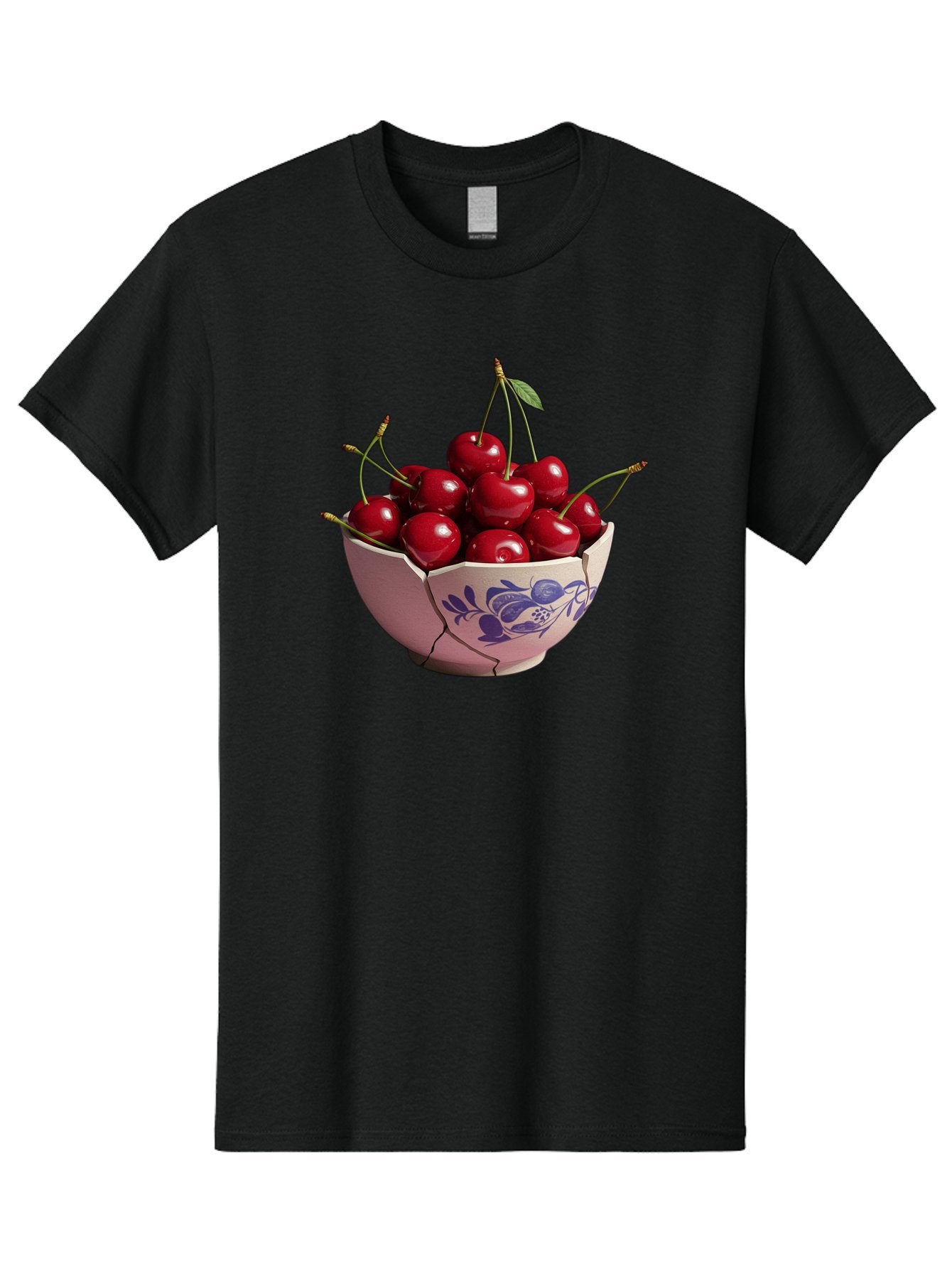 Ceramic-Bowl-With-Cherries-1 Men'S Graphic Tee, 100% Cotton, Comfortable Casual Summer Wear, Machine Washable, Vintage Camera, Old Camera, Antique Camera, Black Camera, Classic Photography, Photography Equipment, Nostalgic Device, Film Camera, Bai652 9