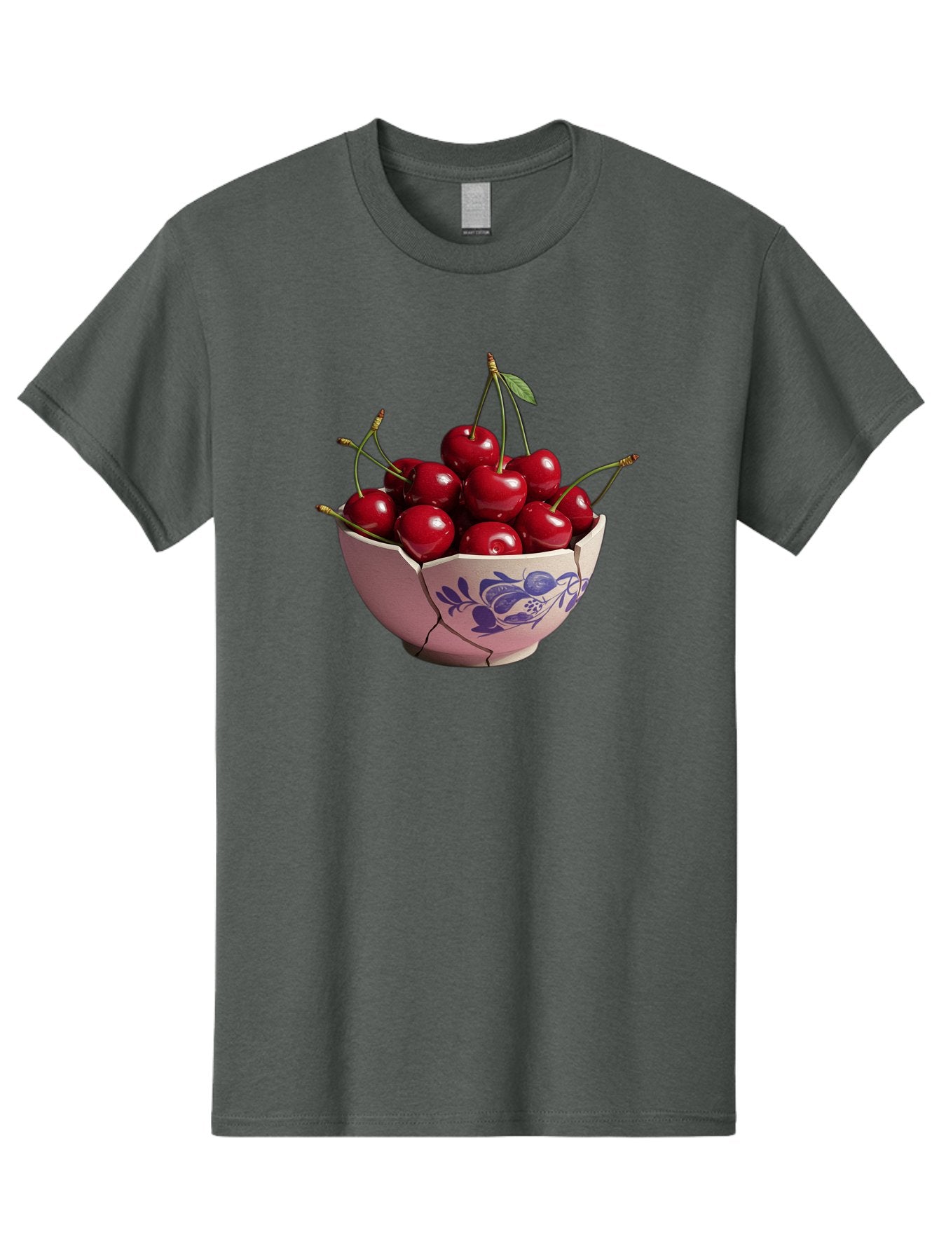 Ceramic-Bowl-With-Cherries-1 Men'S Graphic Tee, 100% Cotton, Comfortable Casual Summer Wear, Machine Washable, Vintage Camera, Old Camera, Antique Camera, Black Camera, Classic Photography, Photography Equipment, Nostalgic Device, Film Camera, Bai652 13