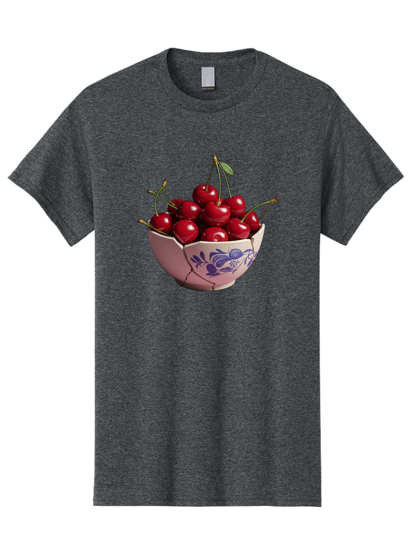 Ceramic-Bowl-With-Cherries-1 Men'S Graphic Tee, 100% Cotton, Comfortable Casual Summer Wear, Machine Washable, Vintage Camera, Old Camera, Antique Camera, Black Camera, Classic Photography, Photography Equipment, Nostalgic Device, Film Camera, Bai652 5