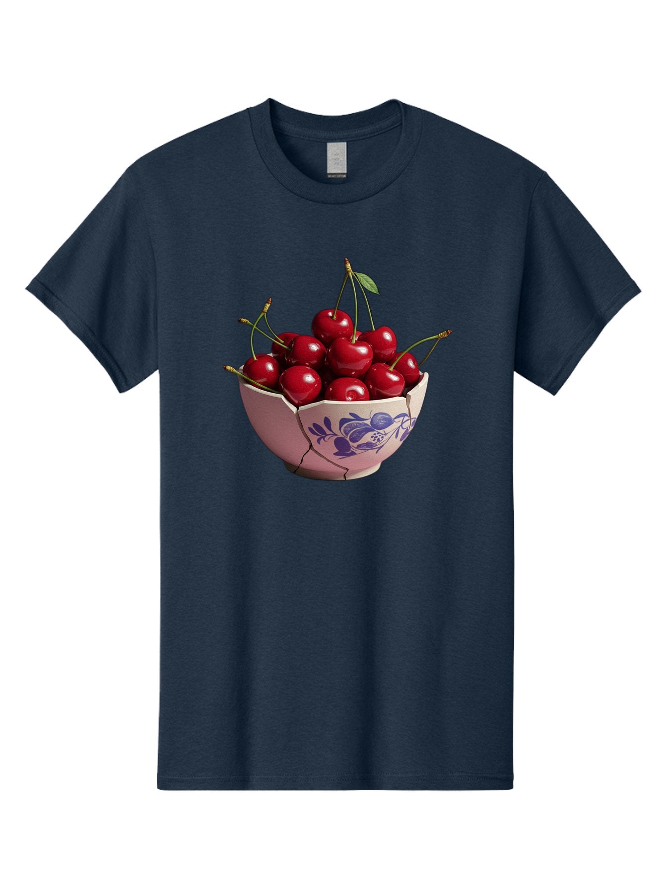 Ceramic-Bowl-With-Cherries-1 Men'S Graphic Tee, 100% Cotton, Comfortable Casual Summer Wear, Machine Washable, Vintage Camera, Old Camera, Antique Camera, Black Camera, Classic Photography, Photography Equipment, Nostalgic Device, Film Camera, Bai652 3