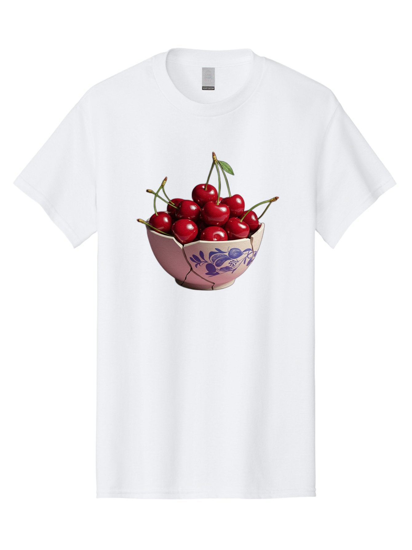 Ceramic-Bowl-With-Cherries-1 Men'S Graphic Tee, 100% Cotton, Comfortable Casual Summer Wear, Machine Washable, Vintage Camera, Old Camera, Antique Camera, Black Camera, Classic Photography, Photography Equipment, Nostalgic Device, Film Camera, Bai652 15