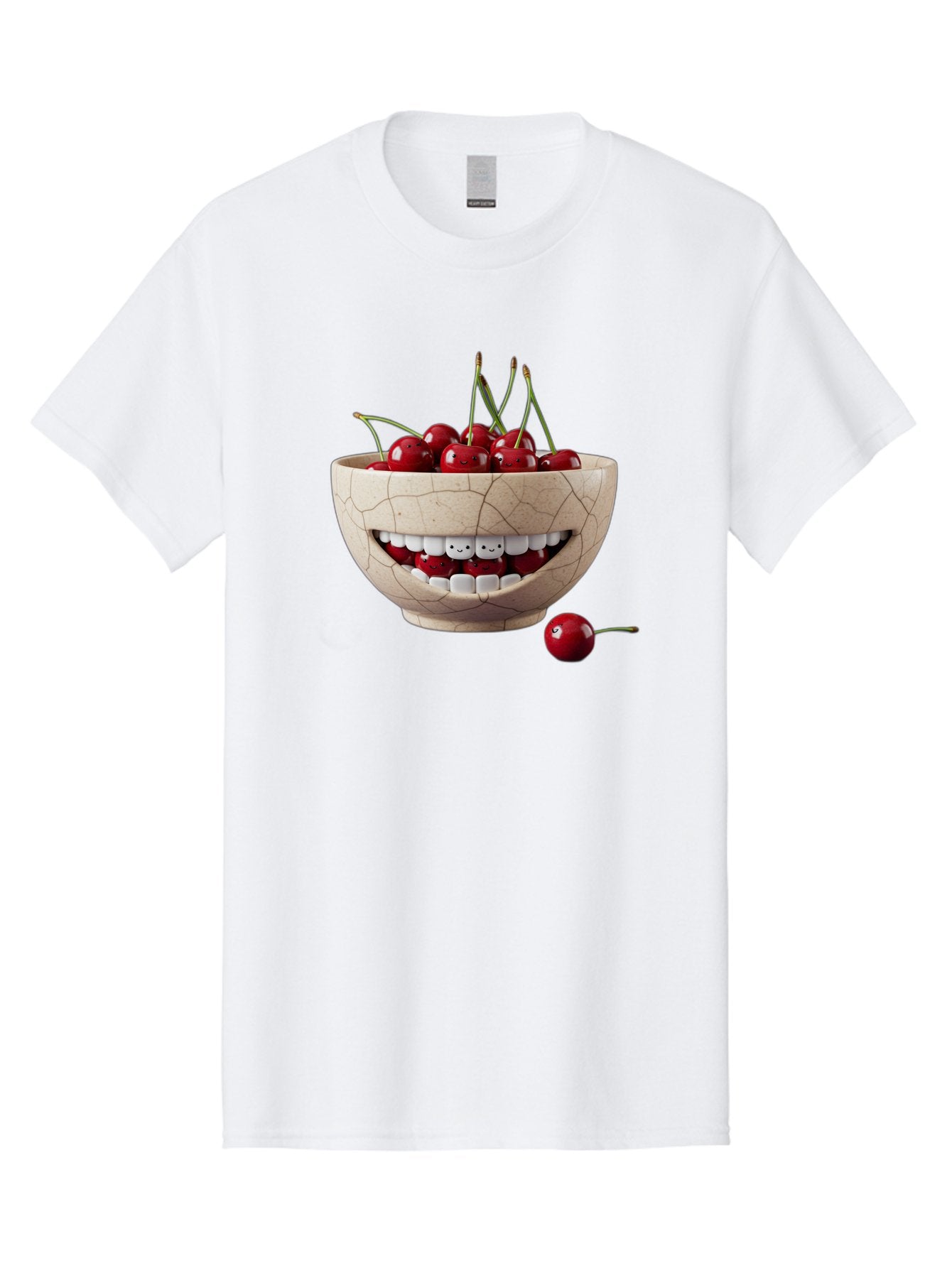 Ceramic-Bowl-With-Cherries Men'S Graphic Tee, 100% Cotton, Comfortable Casual Summer Wear, Machine Washable, Vintage Camera, Old Camera, Antique Camera, Black Camera, Classic Photography, Photography Equipment, Nostalgic Device, Film Camera, Bai653 6
