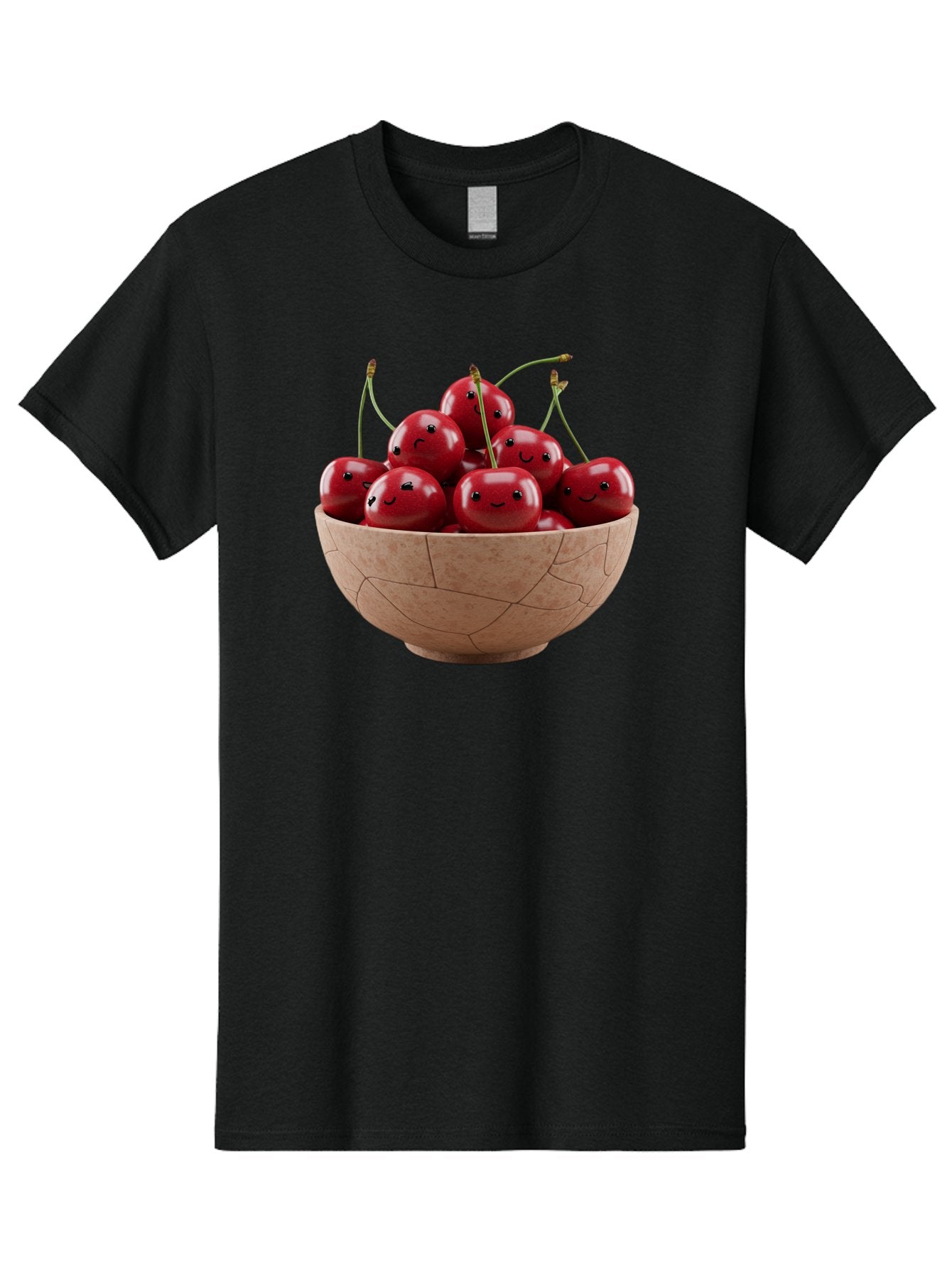 Cherries-1 Men'S Graphic Tee, 100% Cotton, Comfortable Casual Summer Wear, Machine Washable, Vintage Camera, Old Camera, Antique Camera, Black Camera, Classic Photography, Photography Equipment, Nostalgic Device, Film Camera, Camera Art Bai654 8