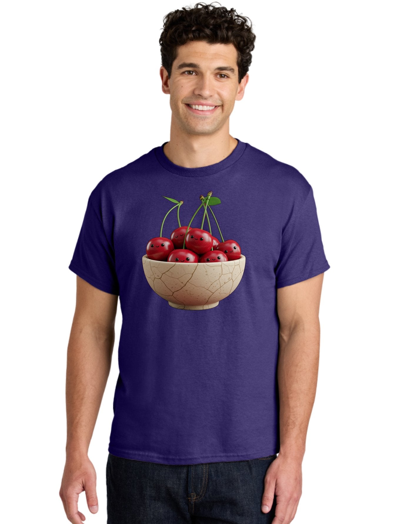 Cherries-2 Men'S Graphic Tee, 100% Cotton, Comfortable Casual Summer Wear, Machine Washable, Vintage Camera, Old Camera, Antique Camera, Black Camera, Classic Photography, Photography Equipment, Nostalgic Device, Film Camera, Camera Art Bai655 17