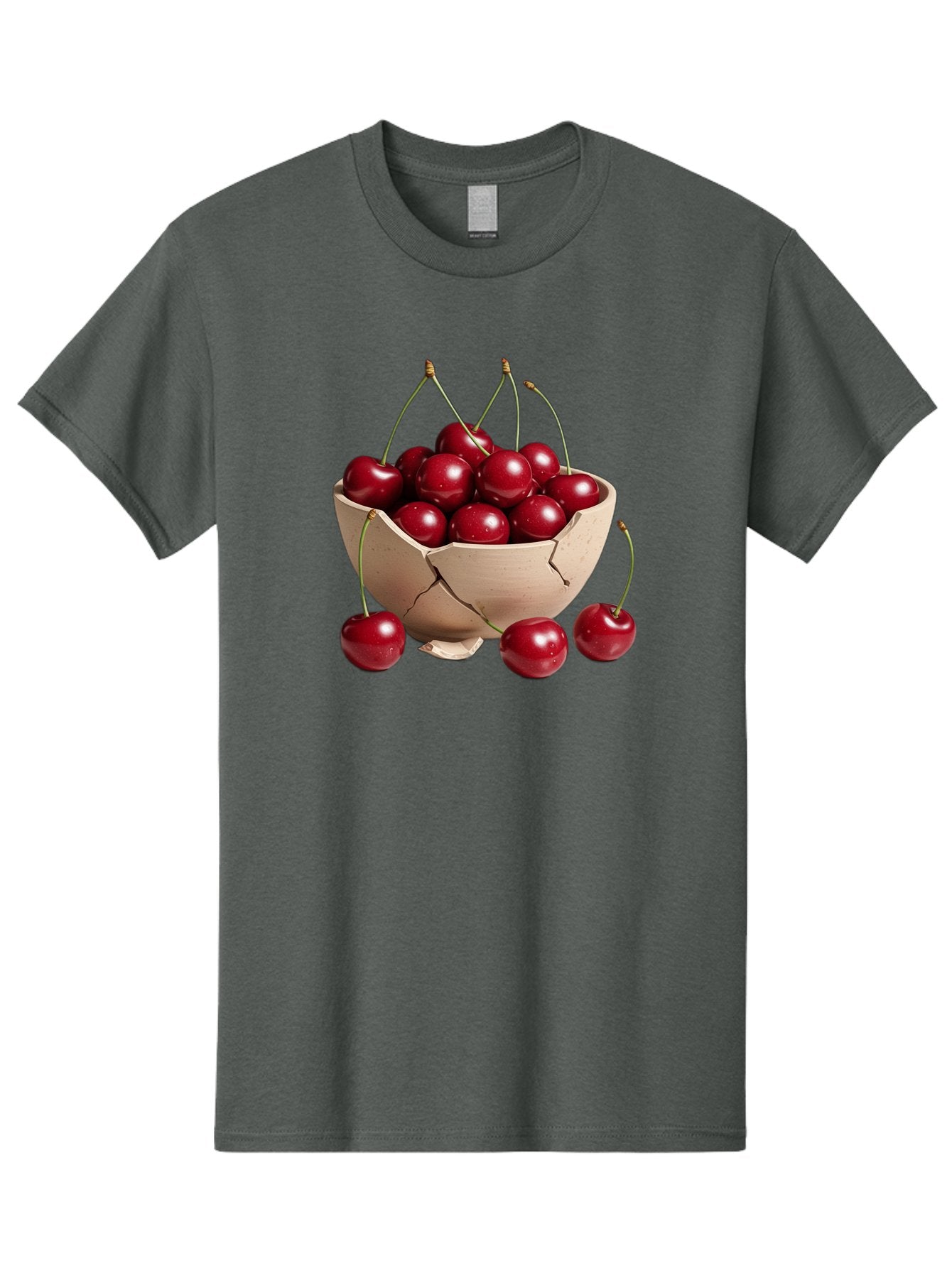 Cherries-4 Men'S Graphic Tee, 100% Cotton, Comfortable Casual Summer Wear, Machine Washable, Vintage Camera, Old Camera, Antique Camera, Black Camera, Classic Photography, Photography Equipment, Nostalgic Device, Film Camera, Camera Art Bai657