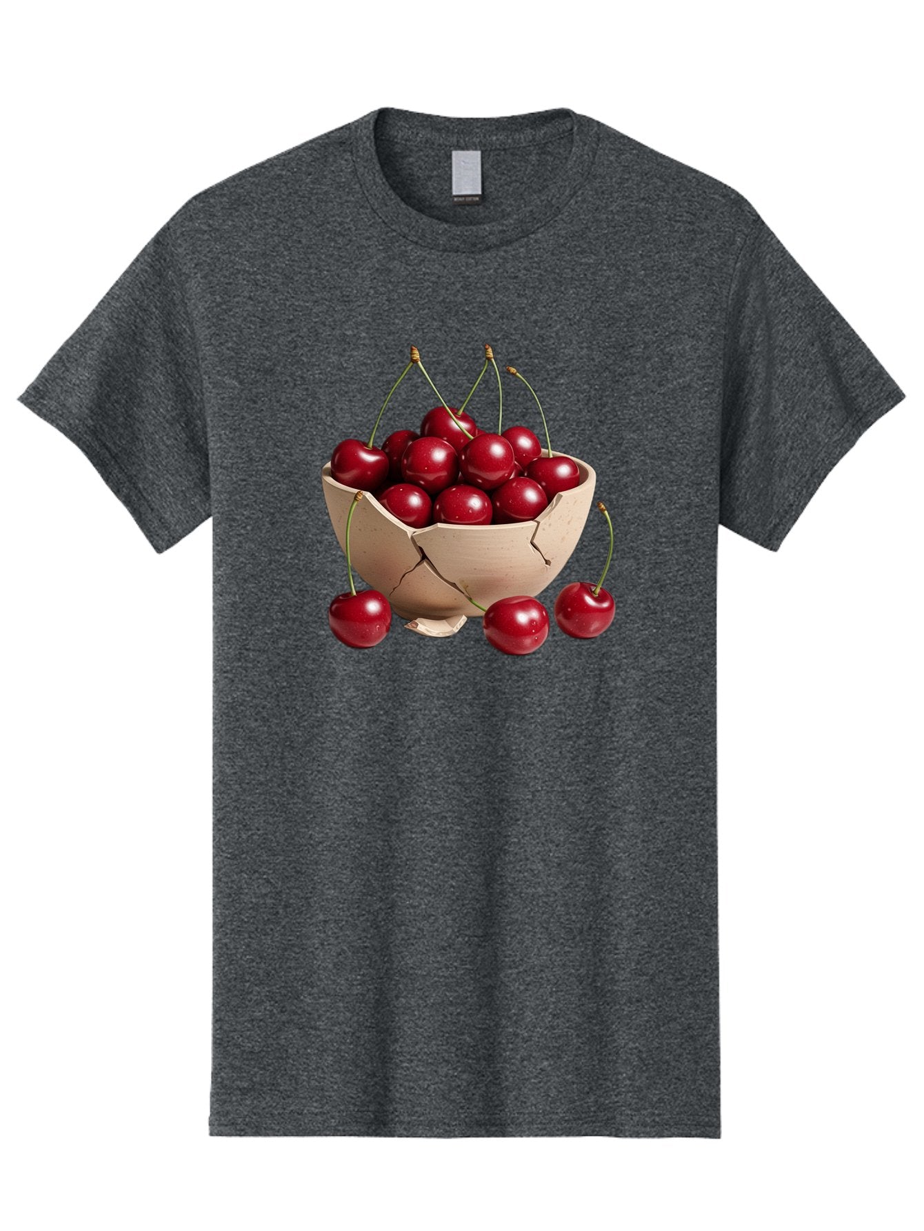 Cherries-4 Men'S Graphic Tee, 100% Cotton, Comfortable Casual Summer Wear, Machine Washable, Vintage Camera, Old Camera, Antique Camera, Black Camera, Classic Photography, Photography Equipment, Nostalgic Device, Film Camera, Camera Art Bai657 8