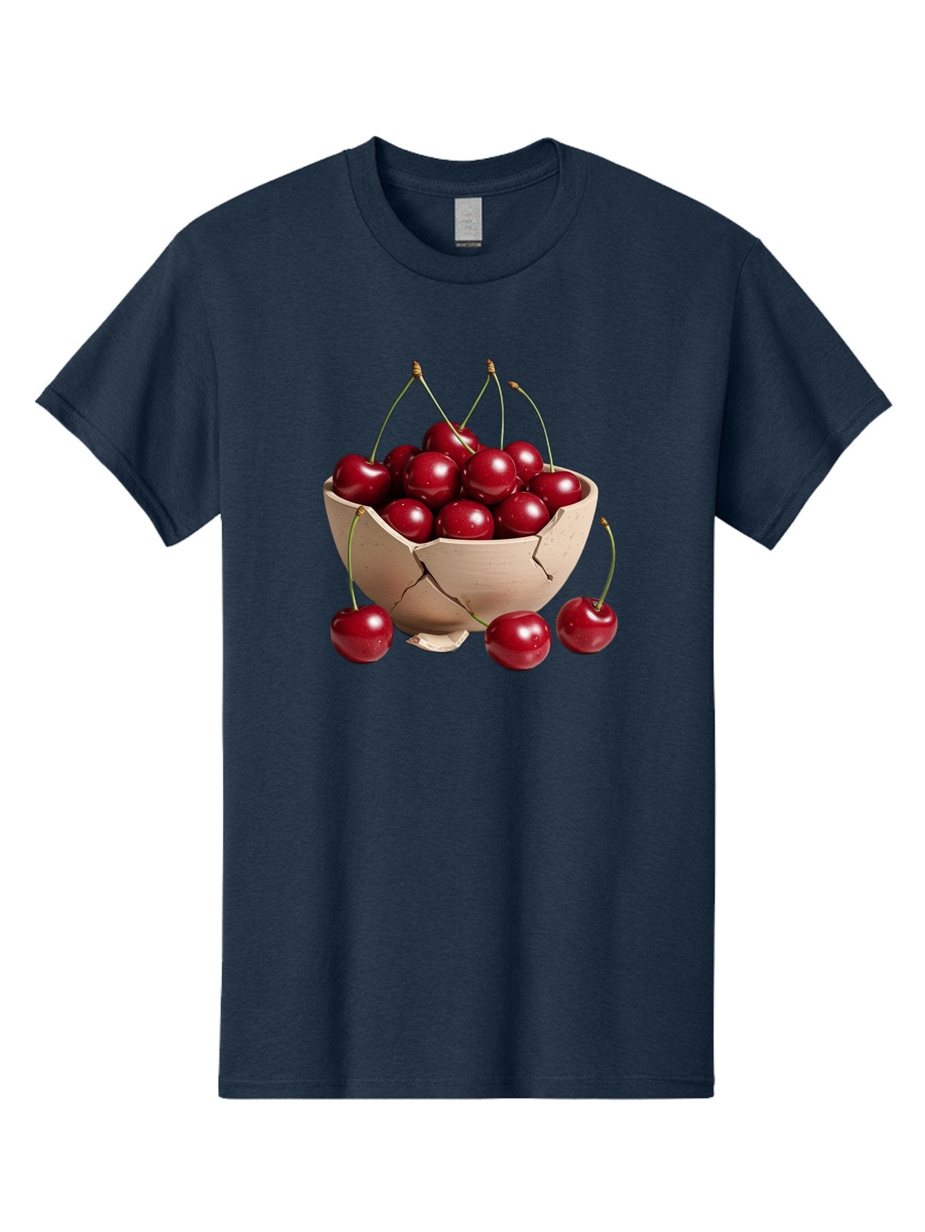 Cherries-4 Men'S Graphic Tee, 100% Cotton, Comfortable Casual Summer Wear, Machine Washable, Vintage Camera, Old Camera, Antique Camera, Black Camera, Classic Photography, Photography Equipment, Nostalgic Device, Film Camera, Camera Art Bai657 5
