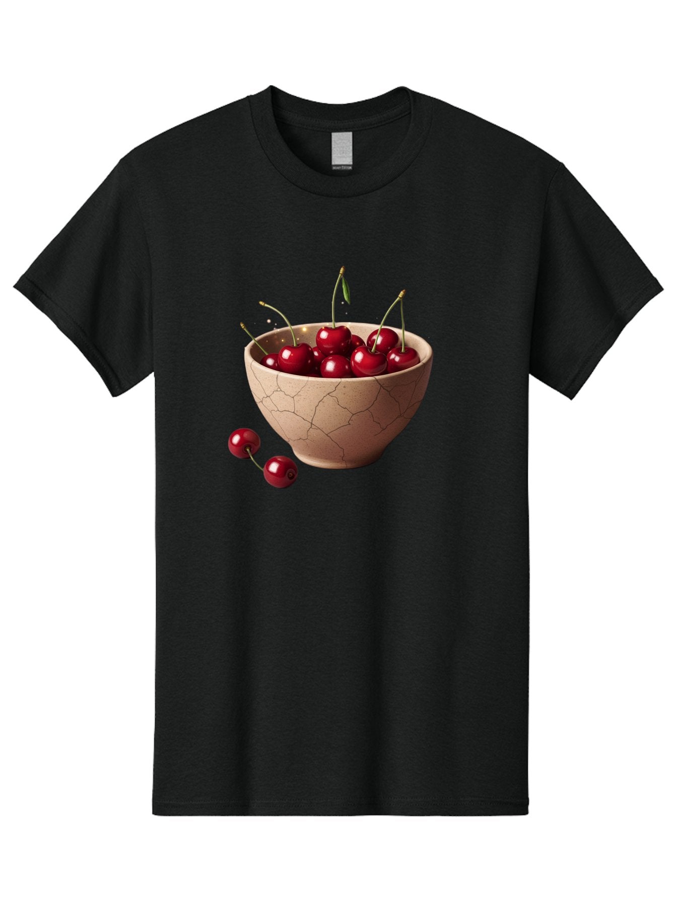 Cherries-5 Men'S Graphic Tee, 100% Cotton, Comfortable Casual Summer Wear, Machine Washable, Vintage Camera, Old Camera, Antique Camera, Black Camera, Classic Photography, Photography Equipment, Nostalgic Device, Film Camera, Camera Art Bai658 7