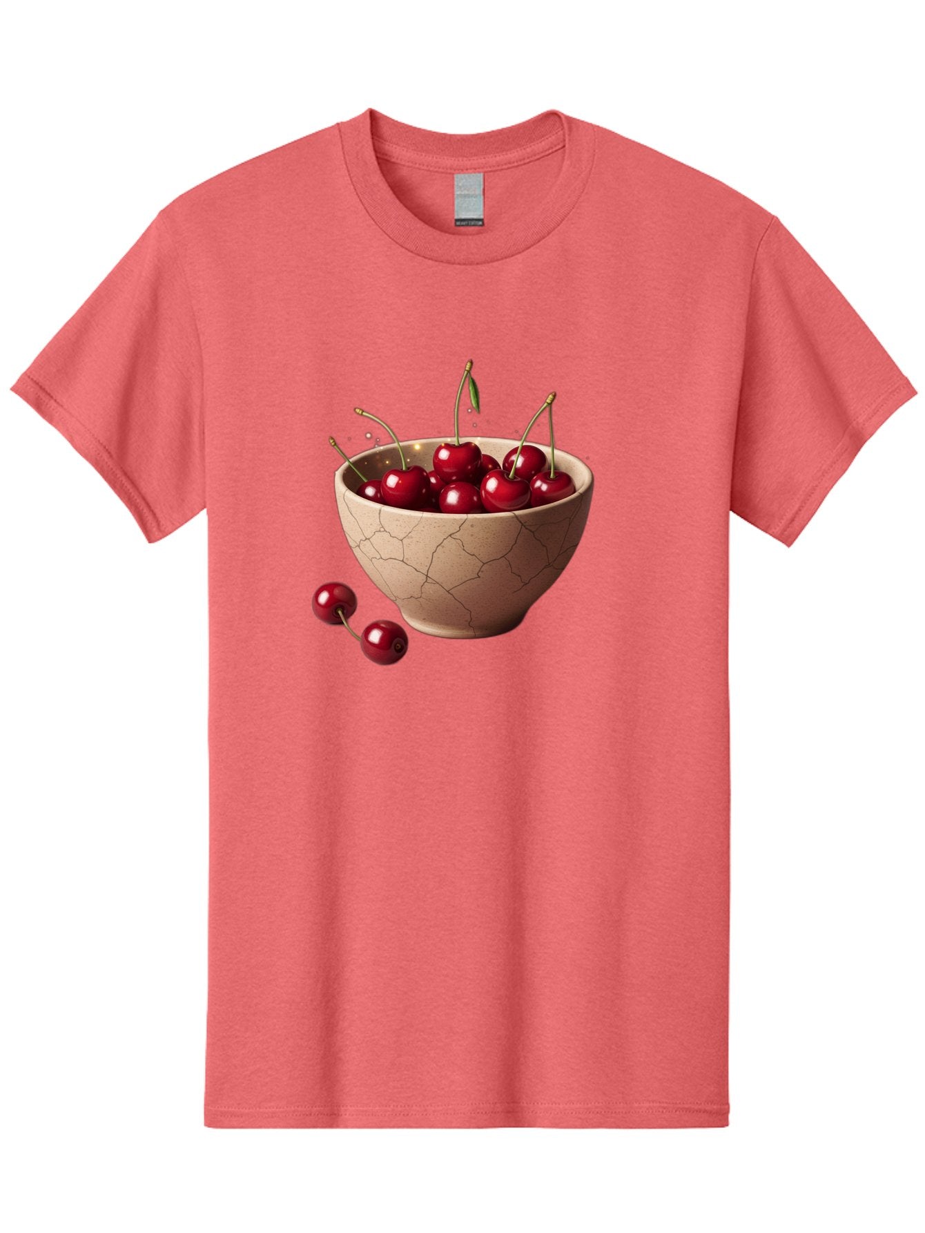 Cherries-5 Men'S Graphic Tee, 100% Cotton, Comfortable Casual Summer Wear, Machine Washable, Vintage Camera, Old Camera, Antique Camera, Black Camera, Classic Photography, Photography Equipment, Nostalgic Device, Film Camera, Camera Art Bai658 4