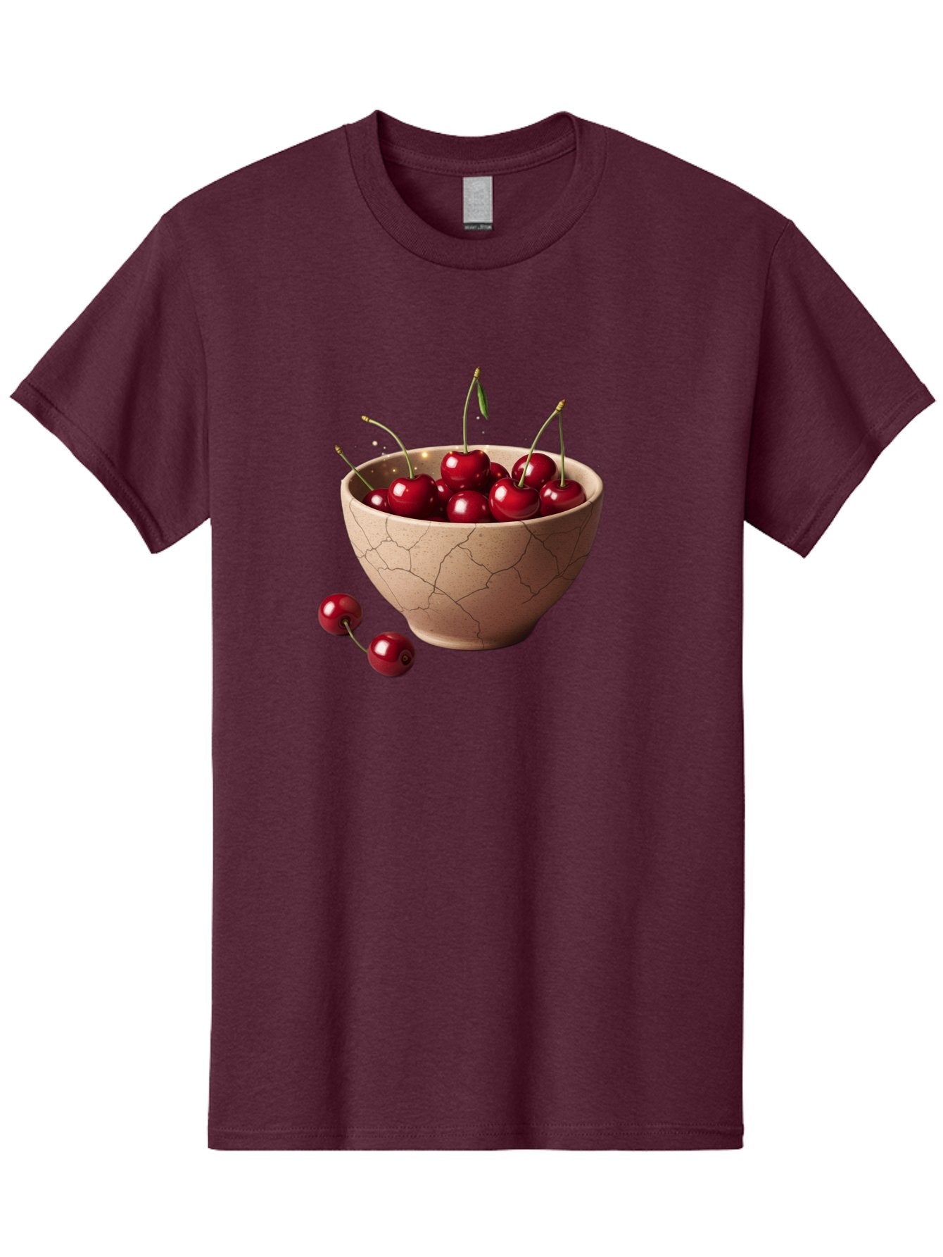 Cherries-5 Men'S Graphic Tee, 100% Cotton, Comfortable Casual Summer Wear, Machine Washable, Vintage Camera, Old Camera, Antique Camera, Black Camera, Classic Photography, Photography Equipment, Nostalgic Device, Film Camera, Camera Art Bai658 8