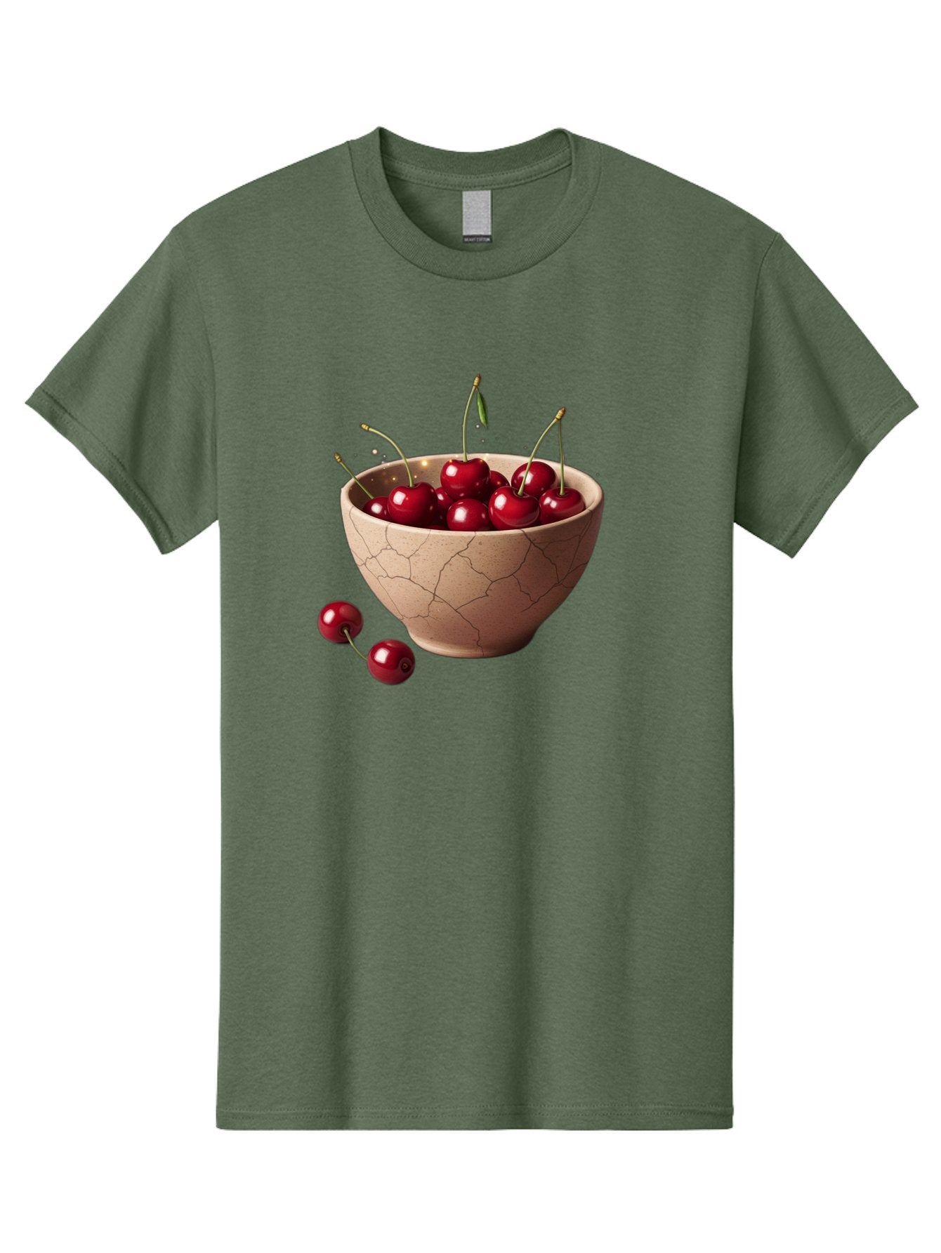 Cherries-5 Men'S Graphic Tee, 100% Cotton, Comfortable Casual Summer Wear, Machine Washable, Vintage Camera, Old Camera, Antique Camera, Black Camera, Classic Photography, Photography Equipment, Nostalgic Device, Film Camera, Camera Art Bai658 5