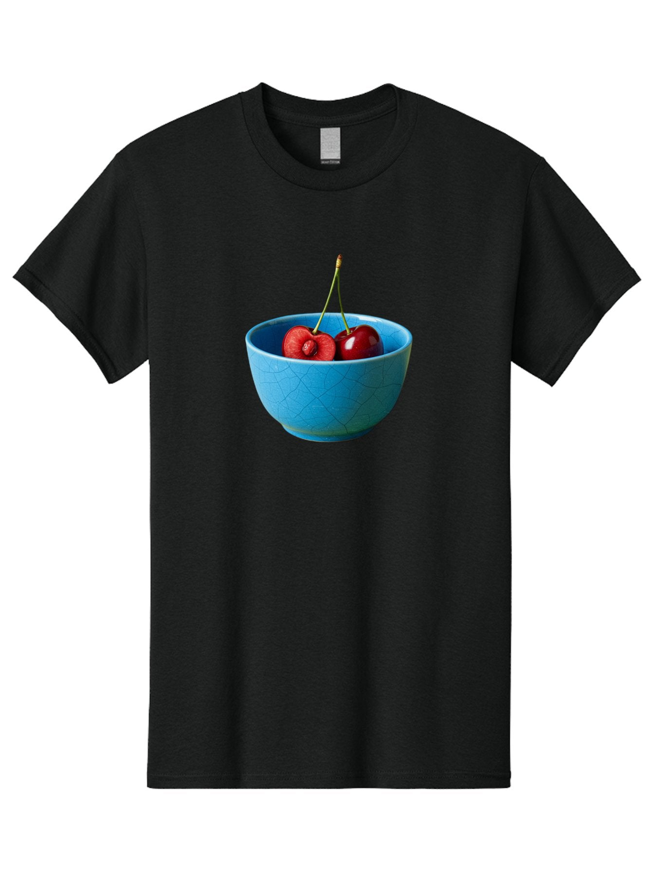 Cherries-Bowl-1 Men'S Graphic Tee, 100% Cotton, Comfortable Casual Summer Wear, Machine Washable, Vintage Camera, Old Camera, Antique Camera, Black Camera, Classic Photography, Photography Equipment, Nostalgic Device, Film Camera, Camera Art Bai659 14