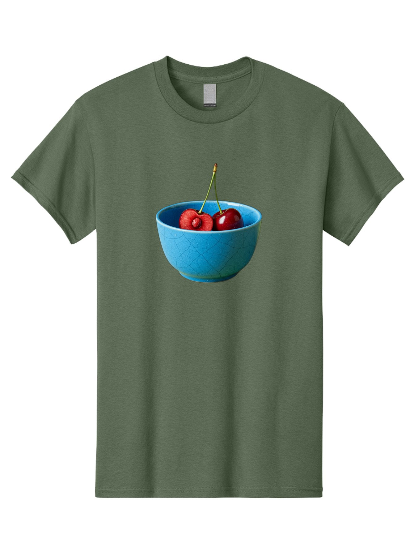 Cherries-Bowl-1 Men'S Graphic Tee, 100% Cotton, Comfortable Casual Summer Wear, Machine Washable, Vintage Camera, Old Camera, Antique Camera, Black Camera, Classic Photography, Photography Equipment, Nostalgic Device, Film Camera, Camera Art Bai659 7