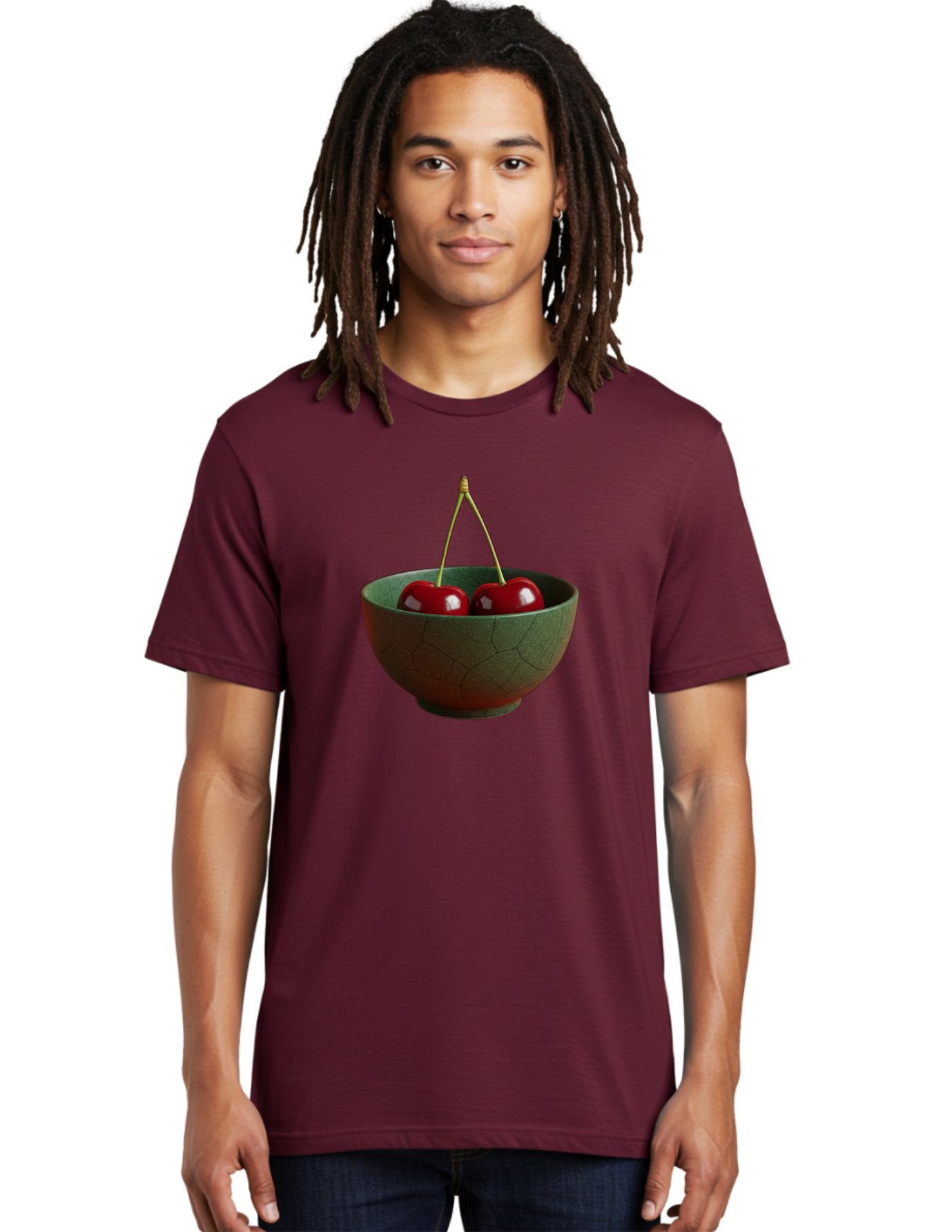 Cherries-Bowl Men'S Graphic Tee, 100% Cotton, Comfortable Casual Summer Wear, Machine Washable, Vintage Camera, Old Camera, Antique Camera, Black Camera, Classic Photography, Photography Equipment, Nostalgic Device, Film Camera, Camera Art Bai661 30