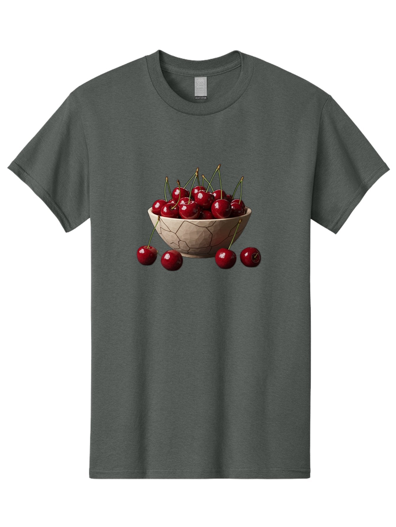 Cherries-In-A-Bowl-2 Men'S Graphic Tee, 100% Cotton, Comfortable Casual Summer Wear, Machine Washable, Vintage Camera, Old Camera, Antique Camera, Black Camera, Classic Photography, Photography Equipment, Nostalgic Device, Film Camera, Bai664 14