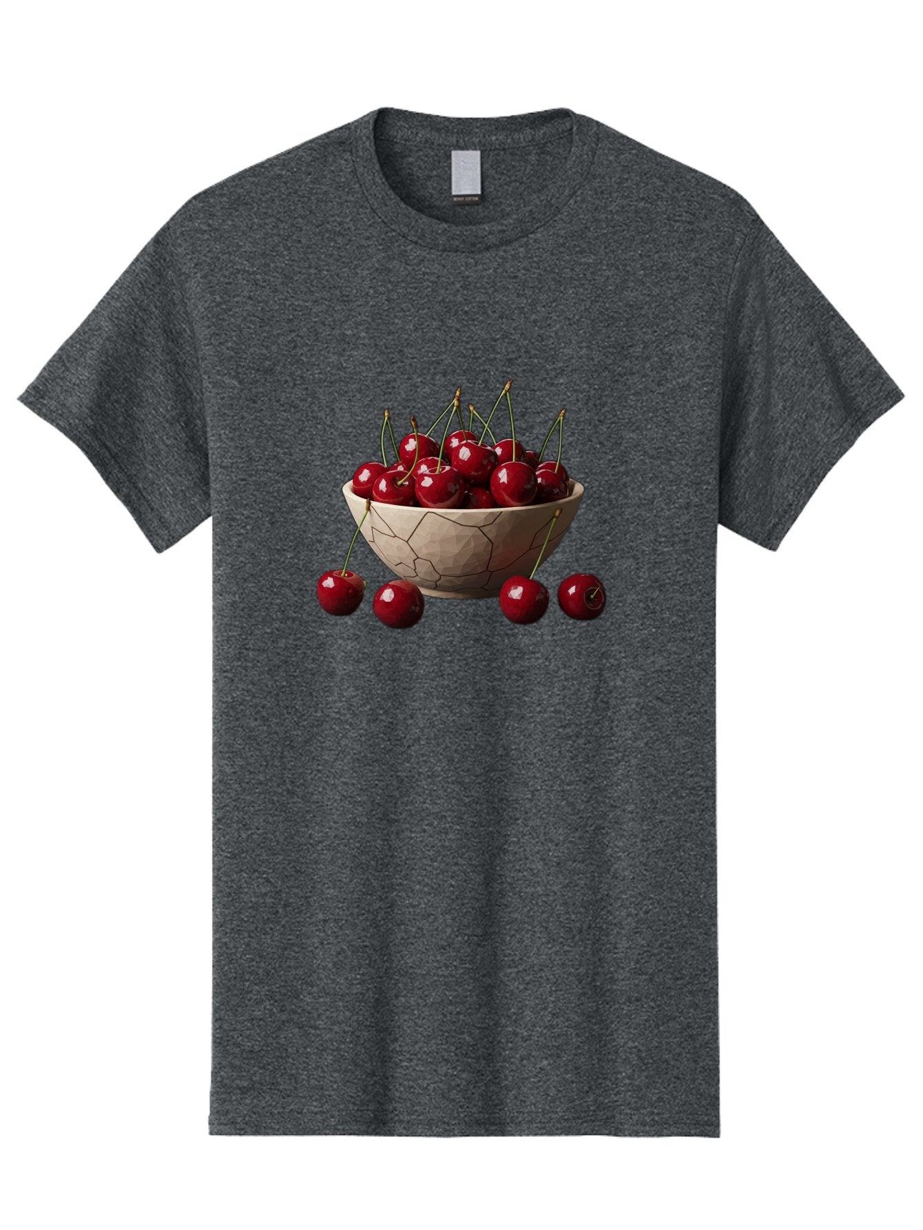 Cherries-In-A-Bowl-2 Men'S Graphic Tee, 100% Cotton, Comfortable Casual Summer Wear, Machine Washable, Vintage Camera, Old Camera, Antique Camera, Black Camera, Classic Photography, Photography Equipment, Nostalgic Device, Film Camera, Bai664 15