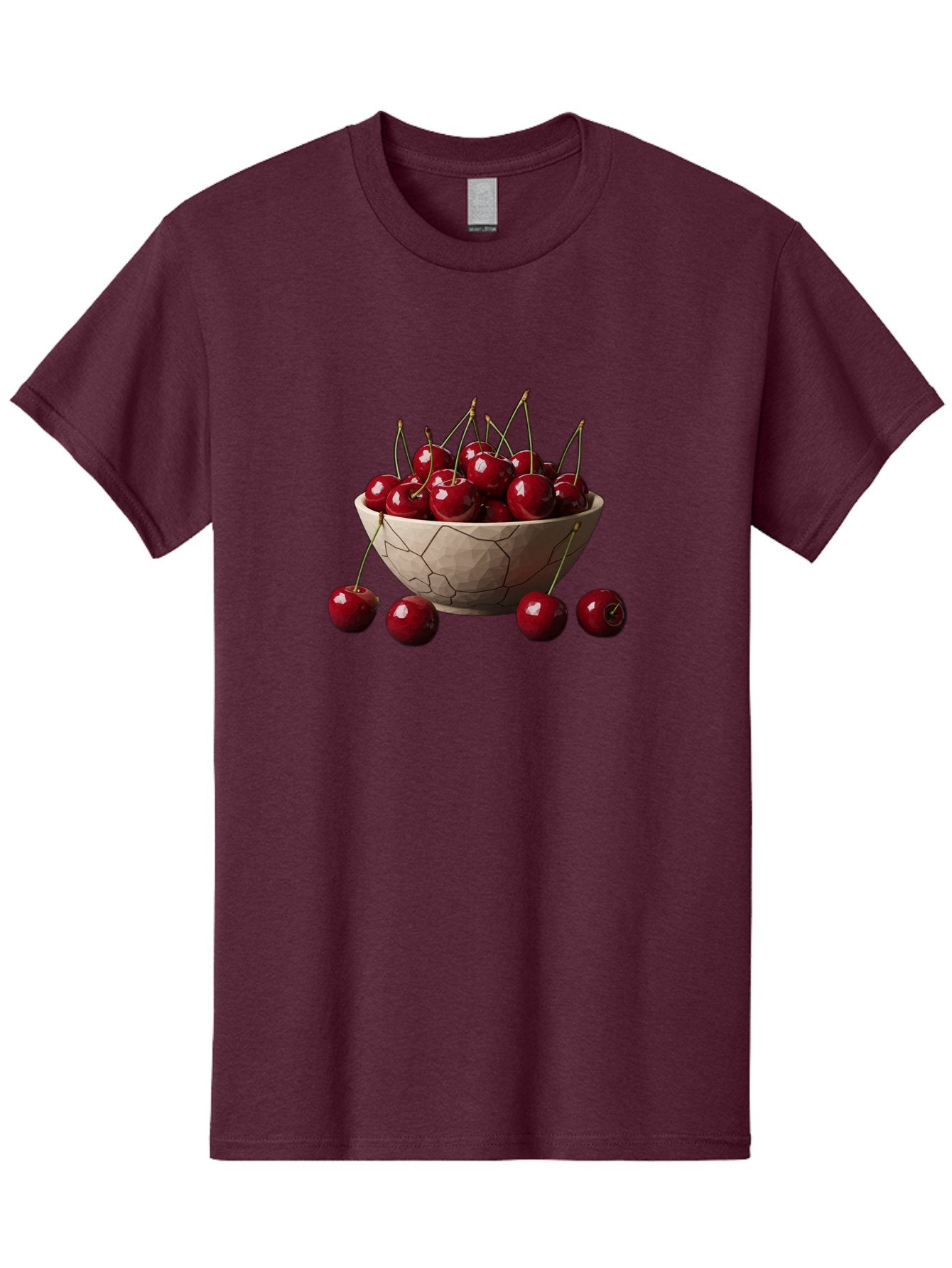 Cherries-In-A-Bowl-2 Men'S Graphic Tee, 100% Cotton, Comfortable Casual Summer Wear, Machine Washable, Vintage Camera, Old Camera, Antique Camera, Black Camera, Classic Photography, Photography Equipment, Nostalgic Device, Film Camera, Bai664 11