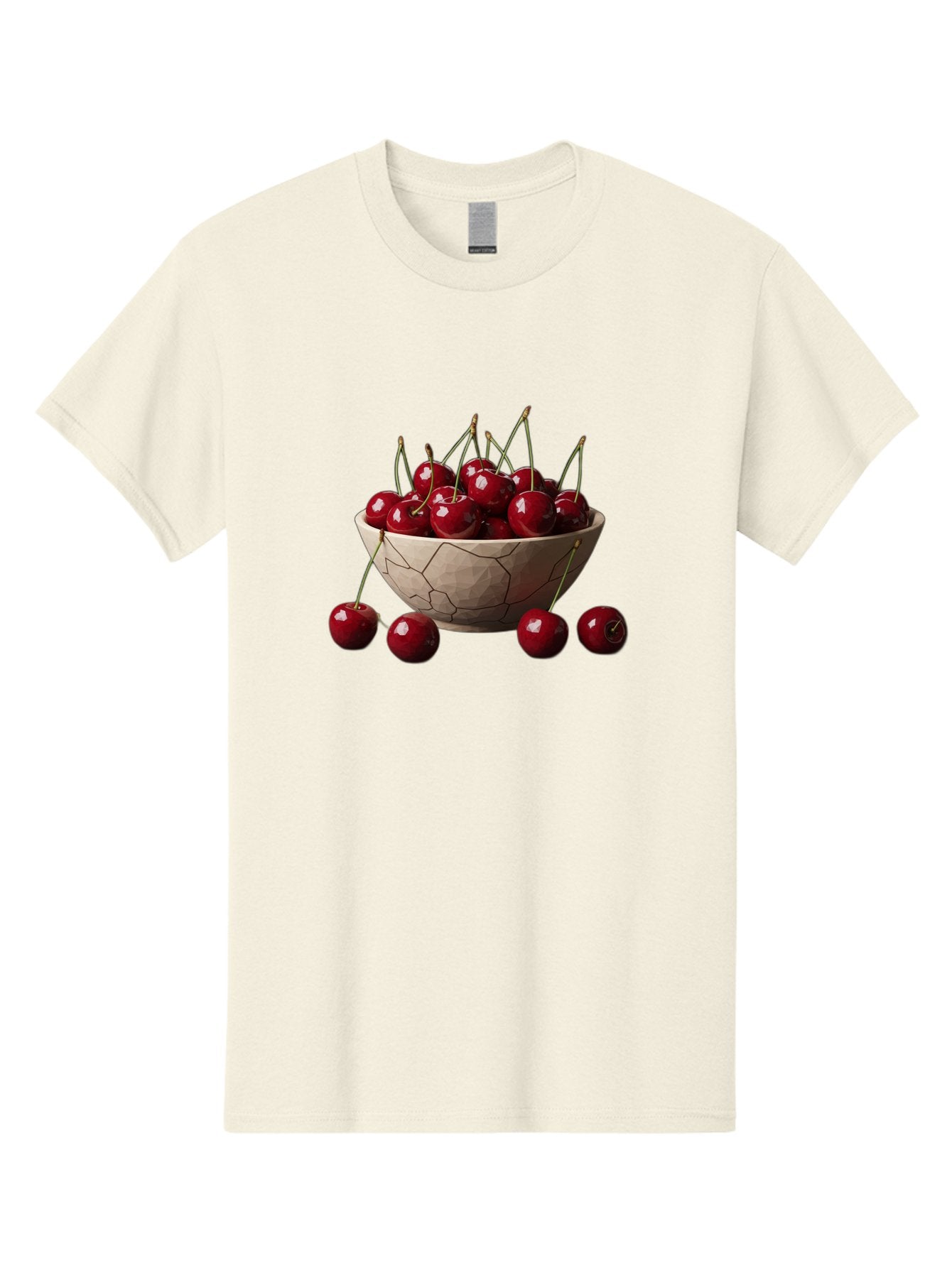 Cherries-In-A-Bowl-2 Men'S Graphic Tee, 100% Cotton, Comfortable Casual Summer Wear, Machine Washable, Vintage Camera, Old Camera, Antique Camera, Black Camera, Classic Photography, Photography Equipment, Nostalgic Device, Film Camera, Bai664 6