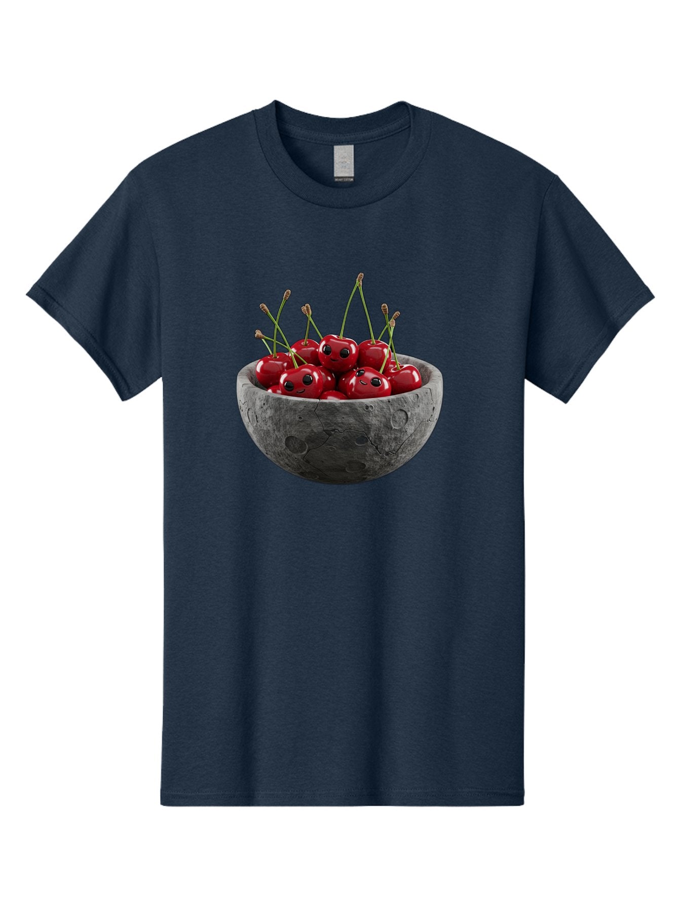Cherries-In-A-Bowl-3 Men'S Graphic Tee, 100% Cotton, Comfortable Casual Summer Wear, Machine Washable, Vintage Camera, Old Camera, Antique Camera, Black Camera, Classic Photography, Photography Equipment, Nostalgic Device, Film Camera, Bai665 3
