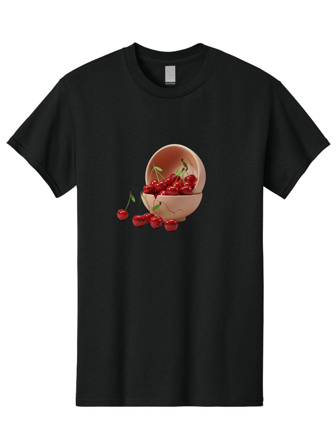 Cherries-In-A-Broken-Bowl Men'S Graphic Tee, 100% Cotton, Comfortable Casual Summer Wear, Machine Washable, Vintage Camera, Old Camera, Antique Camera, Black Camera, Classic Photography, Photography Equipment, Nostalgic Device, Film Camera, Bai667 6