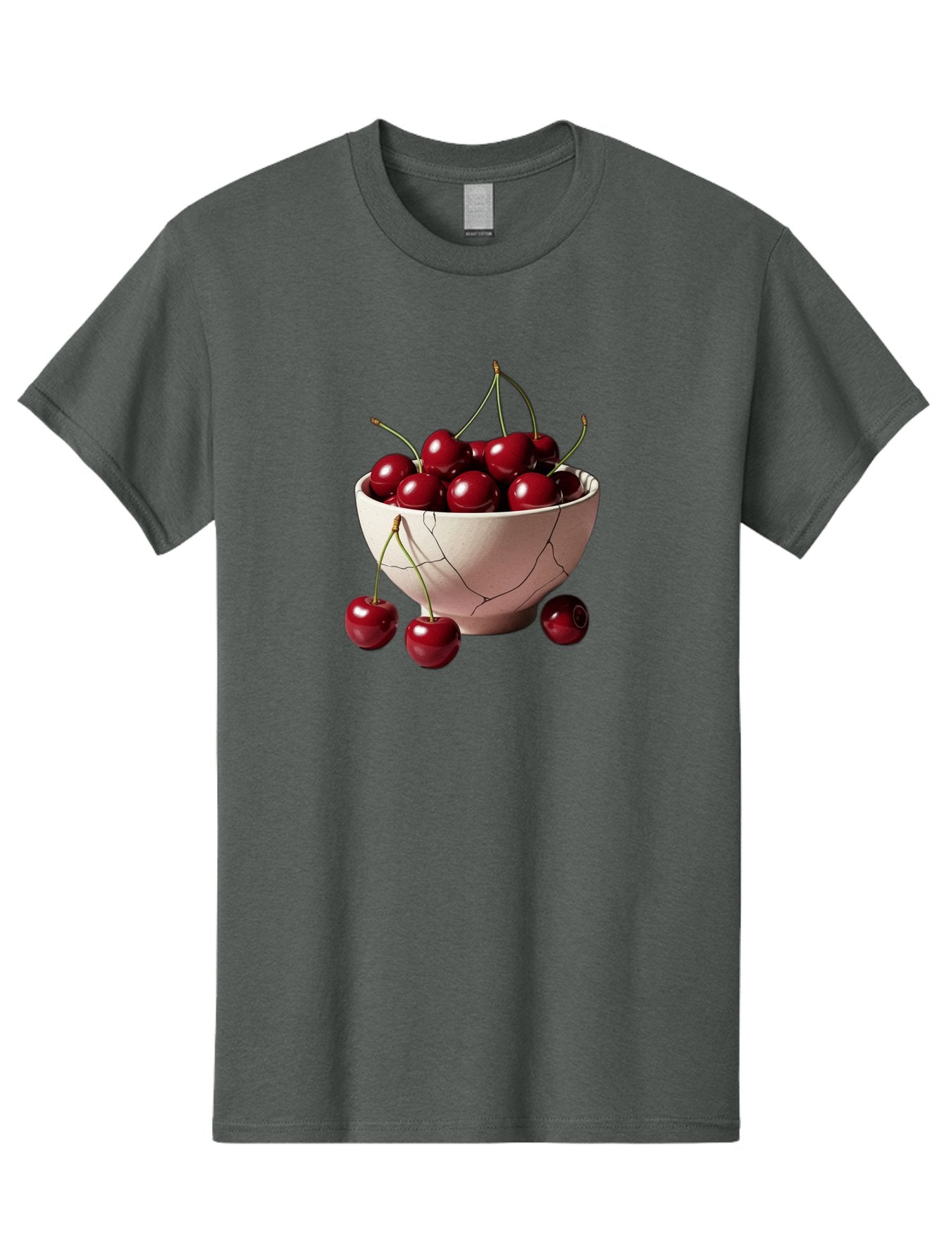Cherries-In-A-Broken-White-Bowl Men'S Graphic Tee, 100% Cotton, Comfortable Casual Summer Wear, Machine Washable, Vintage Camera, Old Camera, Antique Camera, Black Camera, Classic Photography, Photography Equipment, Nostalgic Device, Bai668 7
