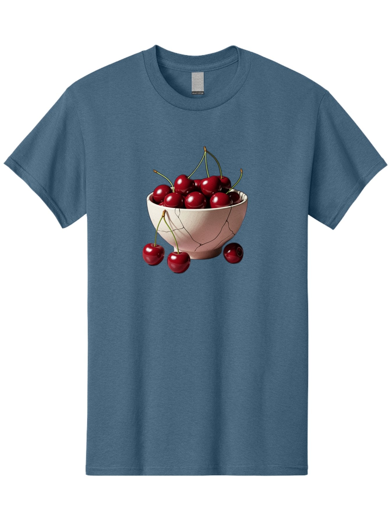 Cherries-In-A-Broken-White-Bowl Men'S Graphic Tee, 100% Cotton, Comfortable Casual Summer Wear, Machine Washable, Vintage Camera, Old Camera, Antique Camera, Black Camera, Classic Photography, Photography Equipment, Nostalgic Device, Bai668 12