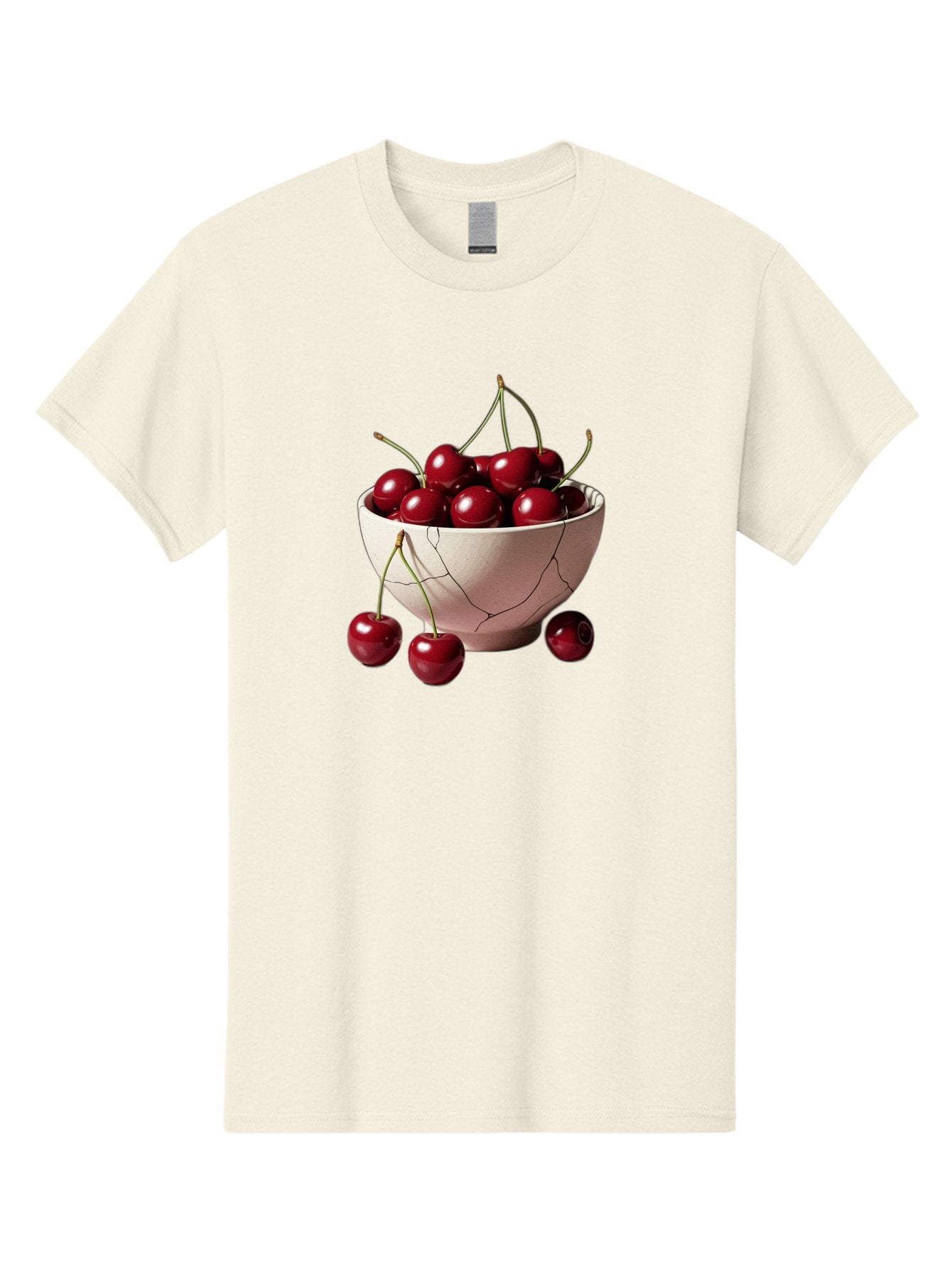 Cherries-In-A-Broken-White-Bowl Men'S Graphic Tee, 100% Cotton, Comfortable Casual Summer Wear, Machine Washable, Vintage Camera, Old Camera, Antique Camera, Black Camera, Classic Photography, Photography Equipment, Nostalgic Device, Bai668 3