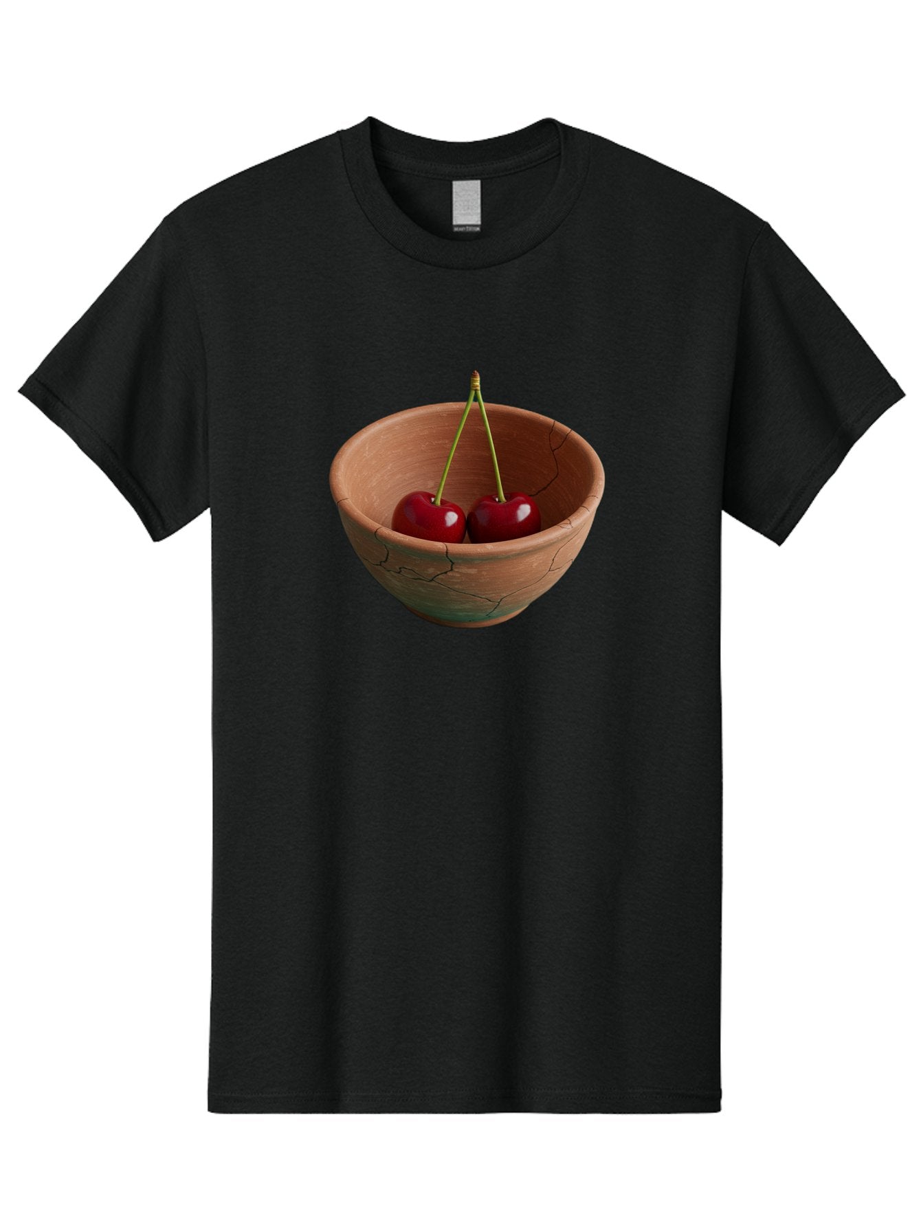 Cherries-In-A-Clay-Bowl Men'S Graphic Tee, 100% Cotton, Comfortable Casual Summer Wear, Machine Washable, Vintage Camera, Old Camera, Antique Camera, Black Camera, Classic Photography, Photography Equipment, Nostalgic Device, Film Camera, Bai669