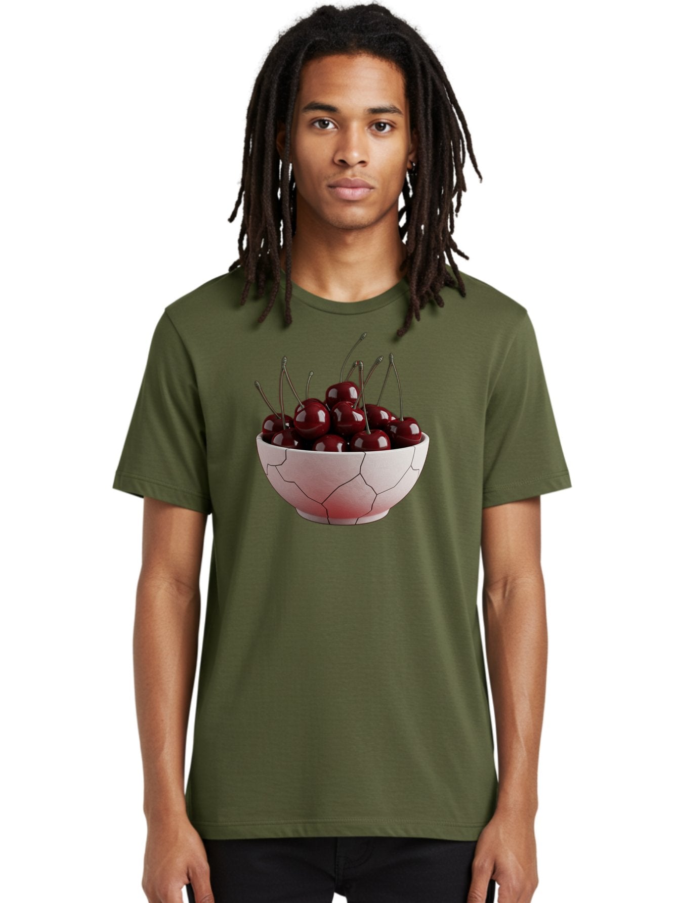 Cherries-In-A-Cracked-Bowl Men'S Graphic Tee, 100% Cotton, Comfortable Casual Summer Wear, Machine Washable, Vintage Camera, Old Camera, Antique Camera, Black Camera, Classic Photography, Photography Equipment, Nostalgic Device, Film Camera, Bai670 16