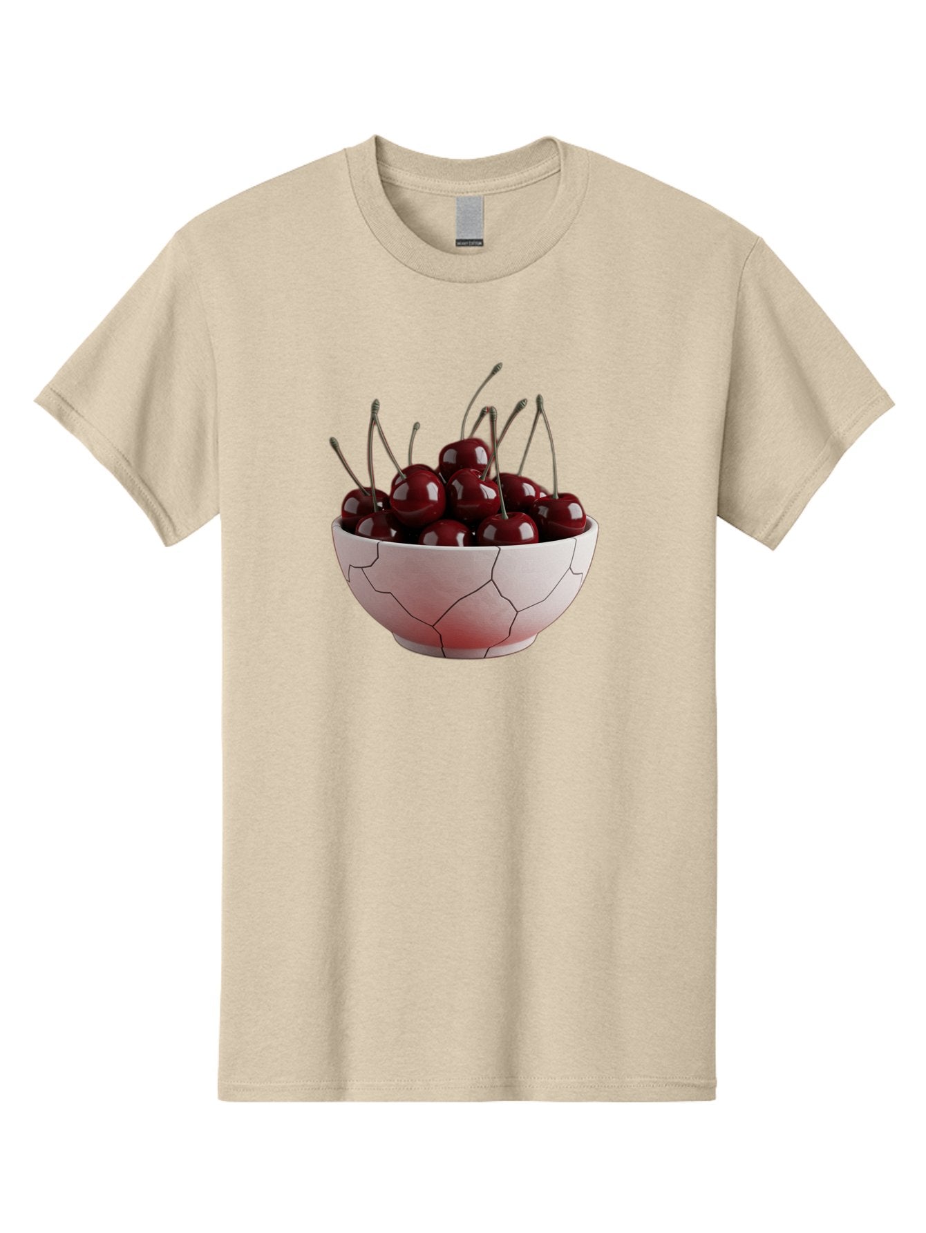 Cherries-In-A-Cracked-Bowl Men'S Graphic Tee, 100% Cotton, Comfortable Casual Summer Wear, Machine Washable, Vintage Camera, Old Camera, Antique Camera, Black Camera, Classic Photography, Photography Equipment, Nostalgic Device, Film Camera, Bai670