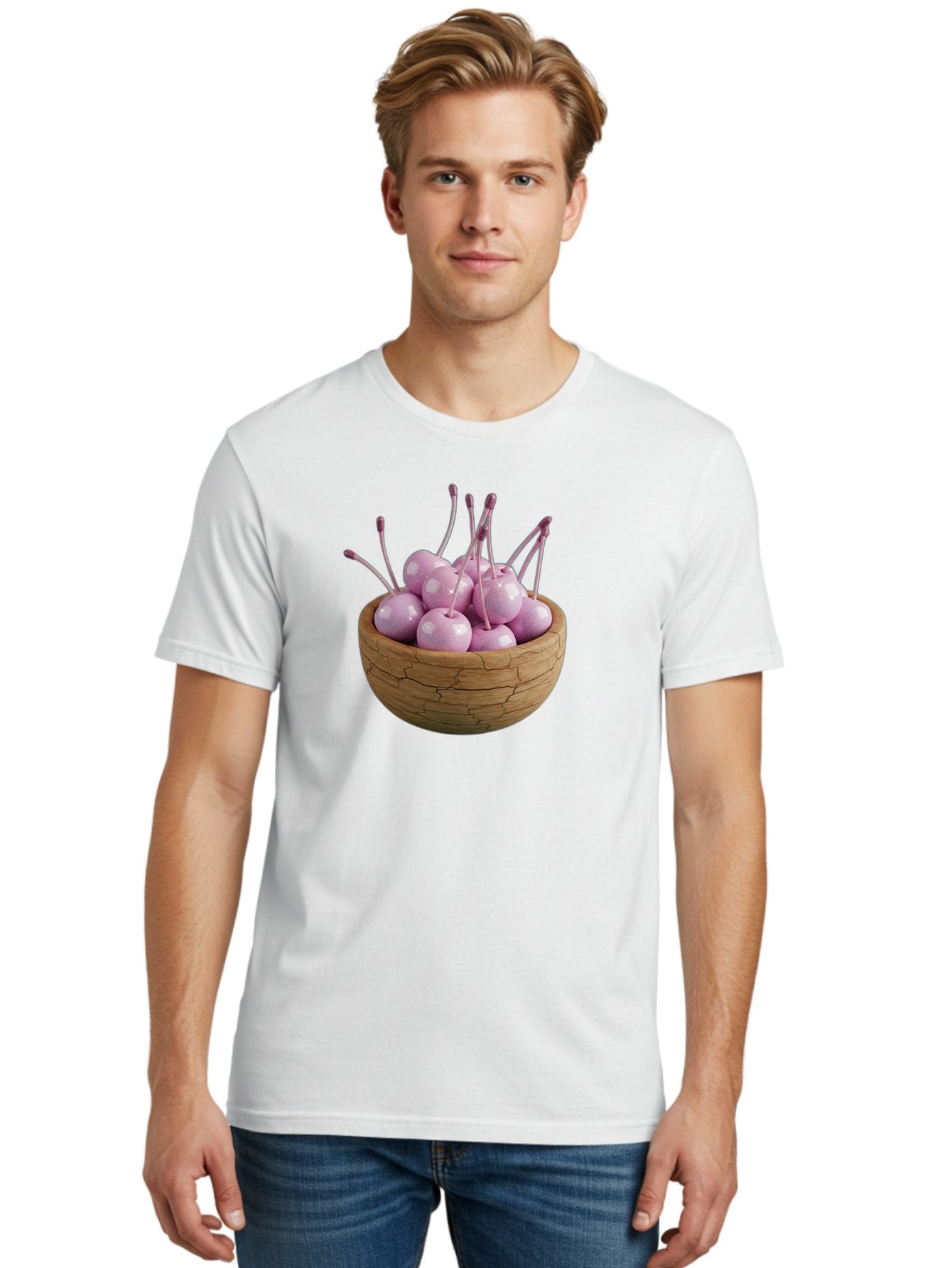 Cherries-In-Basket Men'S Graphic Tee, 100% Cotton, Comfortable Casual Summer Wear, Machine Washable, Vintage Camera, Old Camera, Antique Camera, Black Camera, Classic Photography, Photography Equipment, Nostalgic Device, Film Camera, Bai672 22