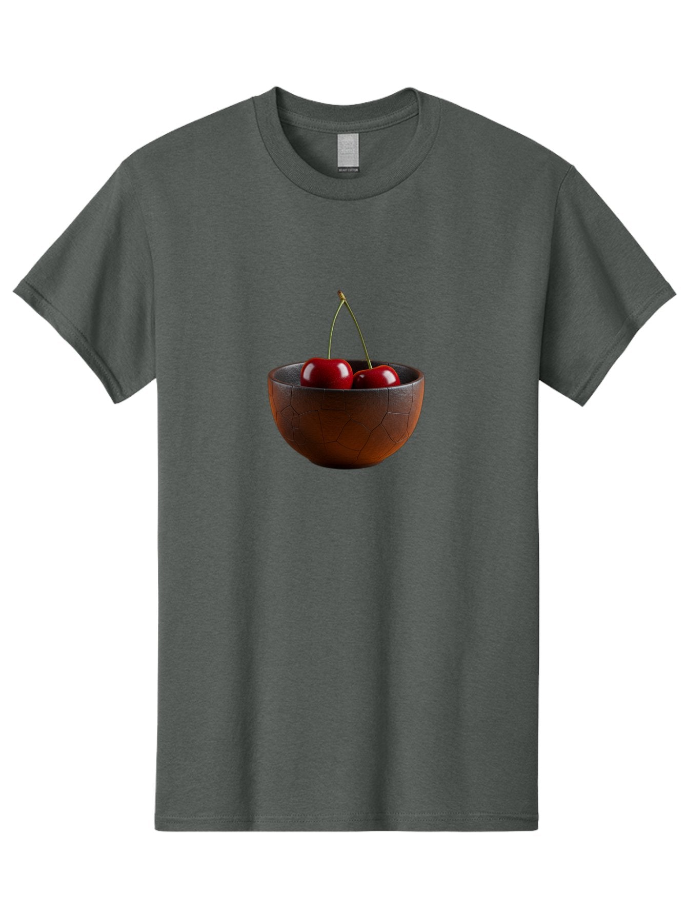 Cherries-In-Bowl-1 Men'S Graphic Tee, 100% Cotton, Comfortable Casual Summer Wear, Machine Washable, Vintage Camera, Old Camera, Antique Camera, Black Camera, Classic Photography, Photography Equipment, Nostalgic Device, Film Camera, Bai673 10