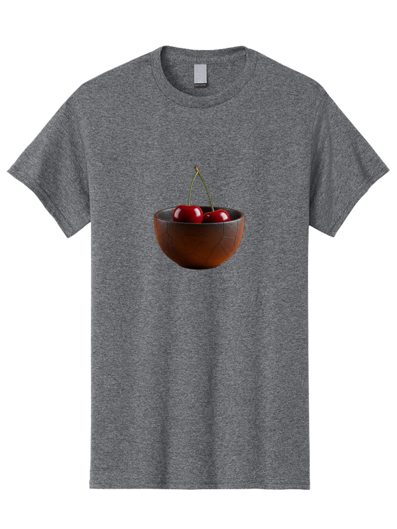 Cherries-In-Bowl-1 Men'S Graphic Tee, 100% Cotton, Comfortable Casual Summer Wear, Machine Washable, Vintage Camera, Old Camera, Antique Camera, Black Camera, Classic Photography, Photography Equipment, Nostalgic Device, Film Camera, Bai673 4