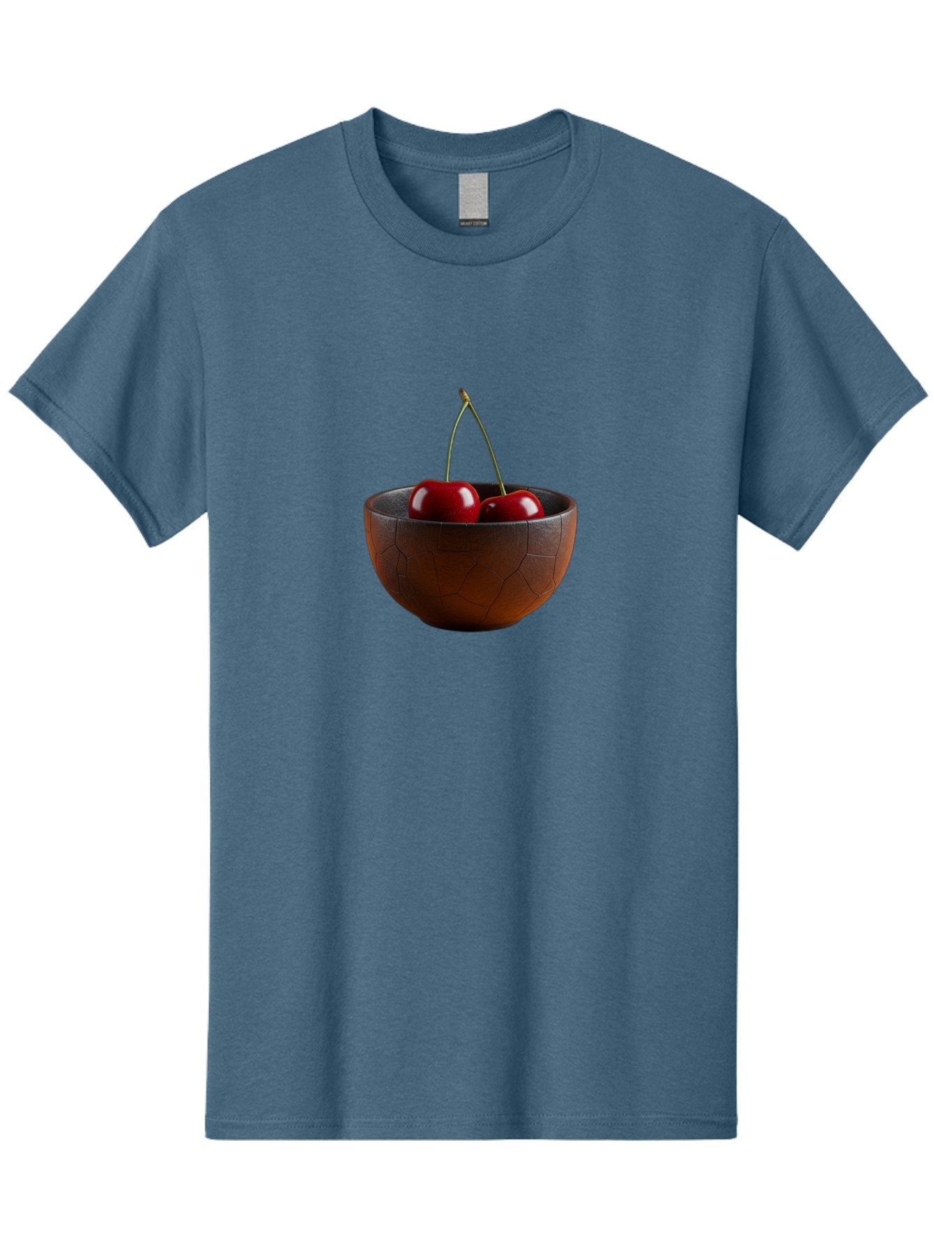 Cherries-In-Bowl-1 Men'S Graphic Tee, 100% Cotton, Comfortable Casual Summer Wear, Machine Washable, Vintage Camera, Old Camera, Antique Camera, Black Camera, Classic Photography, Photography Equipment, Nostalgic Device, Film Camera, Bai673 12