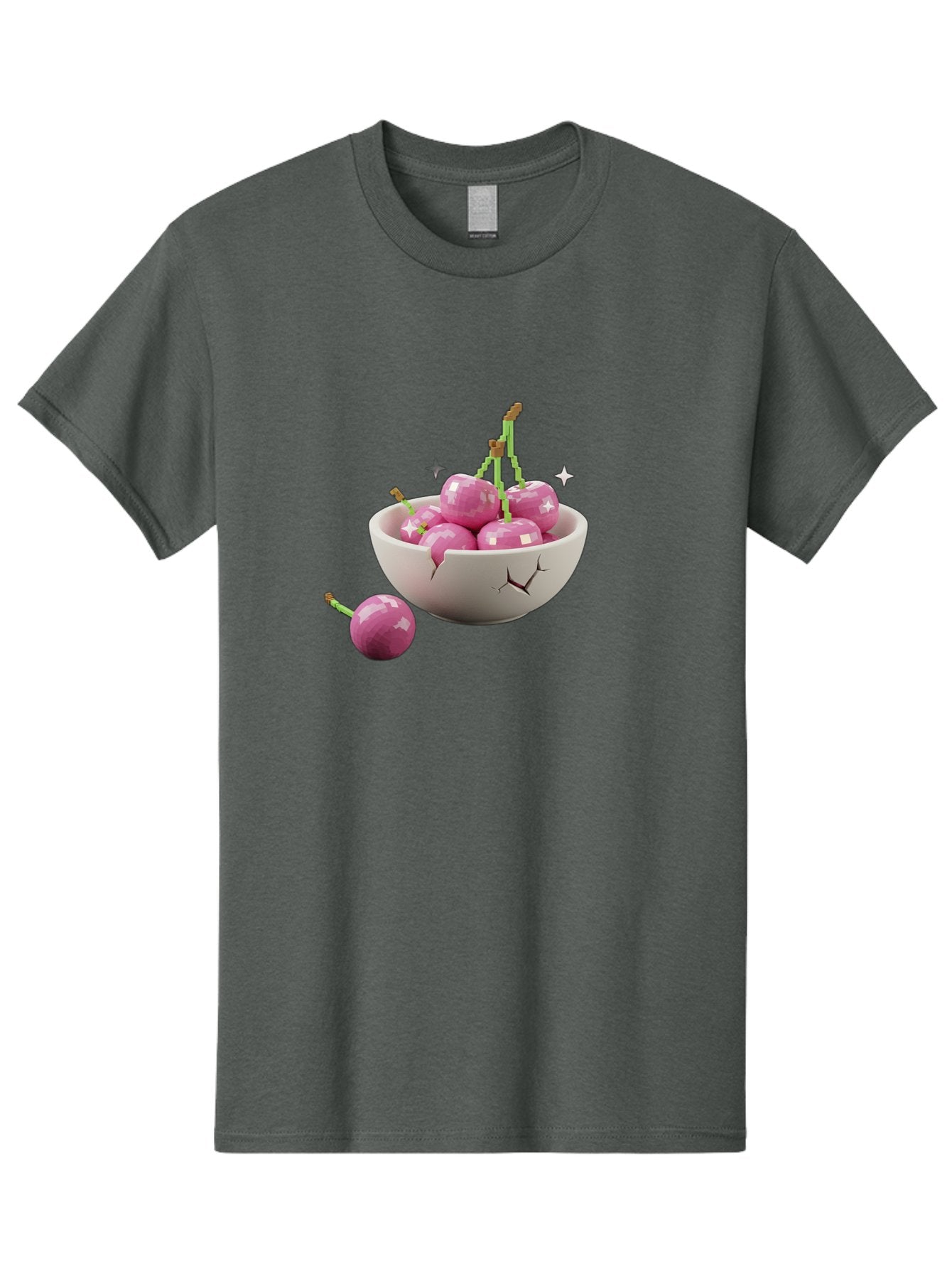 Cherries-In-Bowl-10 Men'S Graphic Tee, 100% Cotton, Comfortable Casual Summer Wear, Machine Washable, Vintage Camera, Old Camera, Antique Camera, Black Camera, Classic Photography, Photography Equipment, Nostalgic Device, Film Camera, Bai674 14