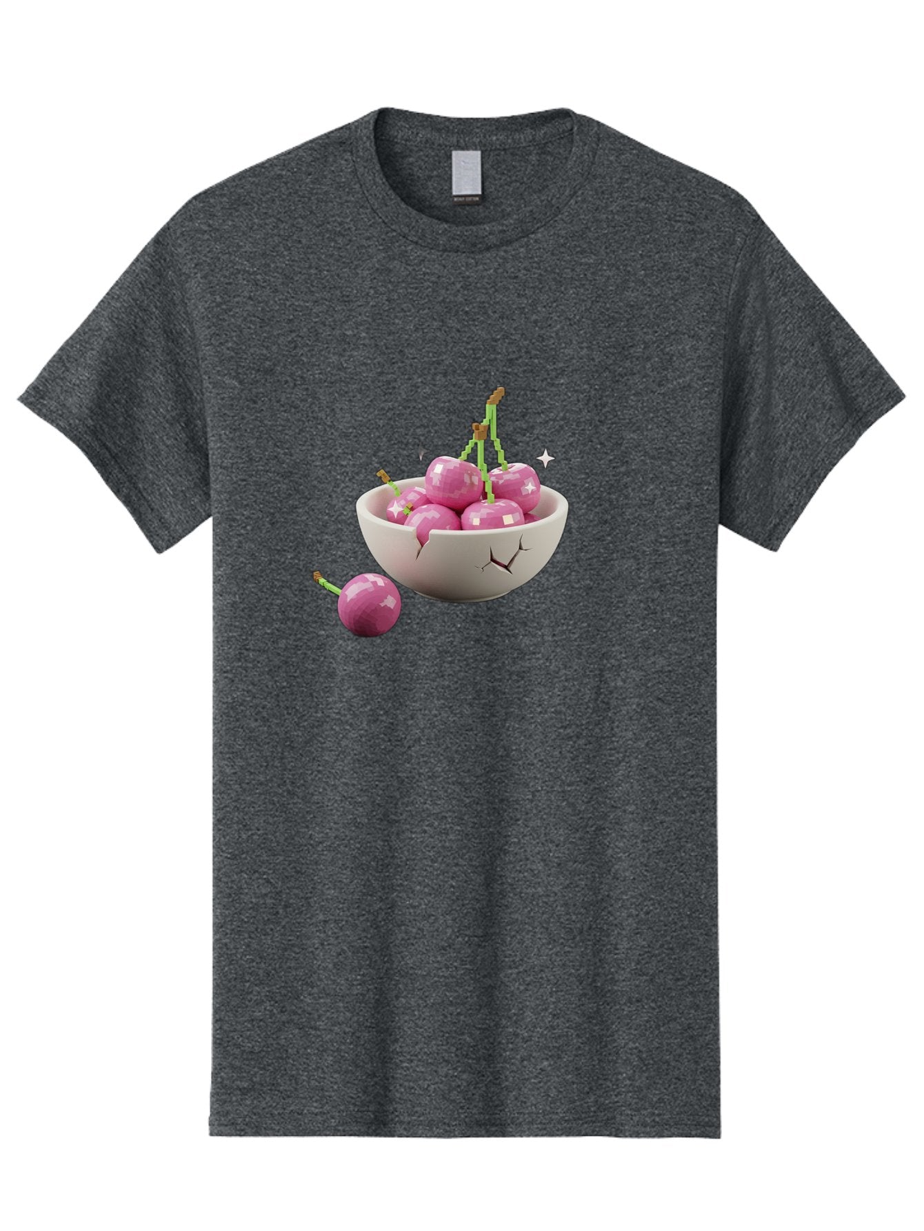 Cherries-In-Bowl-10 Men'S Graphic Tee, 100% Cotton, Comfortable Casual Summer Wear, Machine Washable, Vintage Camera, Old Camera, Antique Camera, Black Camera, Classic Photography, Photography Equipment, Nostalgic Device, Film Camera, Bai674 8