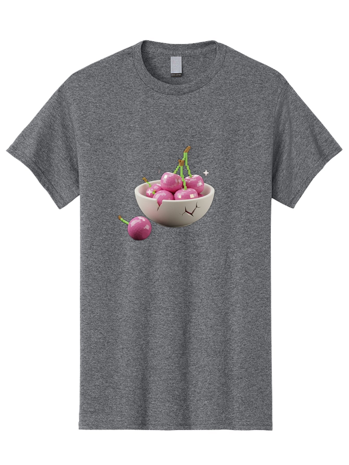Cherries-In-Bowl-10 Men'S Graphic Tee, 100% Cotton, Comfortable Casual Summer Wear, Machine Washable, Vintage Camera, Old Camera, Antique Camera, Black Camera, Classic Photography, Photography Equipment, Nostalgic Device, Film Camera, Bai674 13